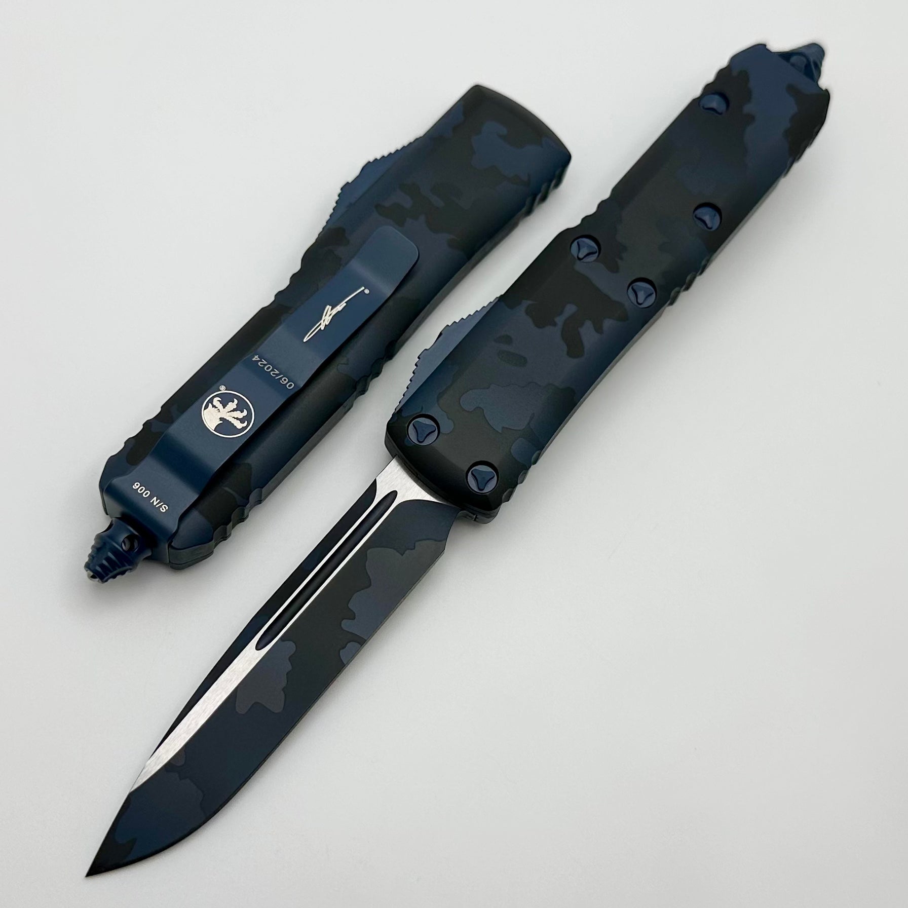 Microtech UTX-85 Navy Camo Signature Series - Premium Everyday Carry Knife