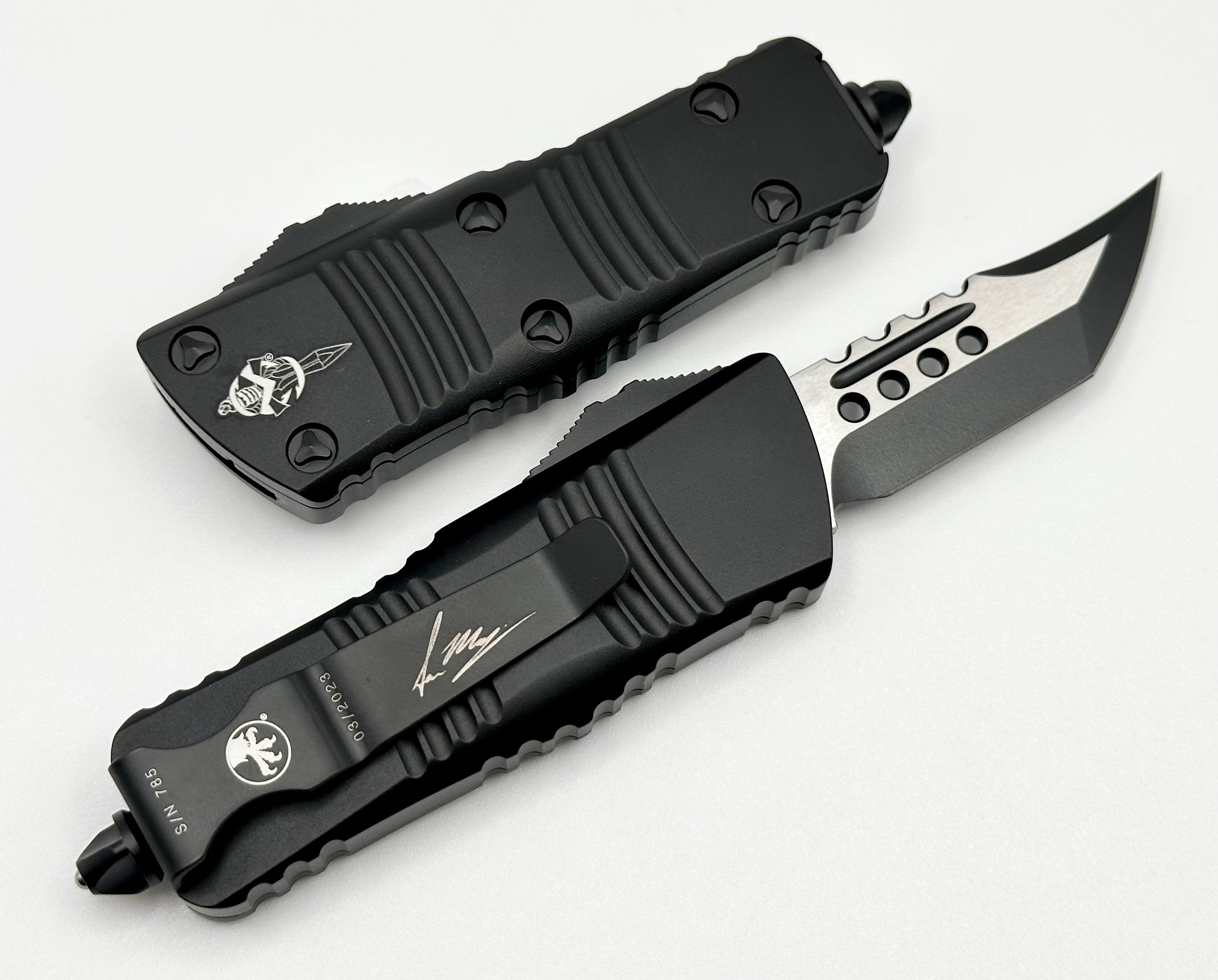 Microtech Mini Troodon Hellhound Tactical Knife - Ultimate EDC Companion