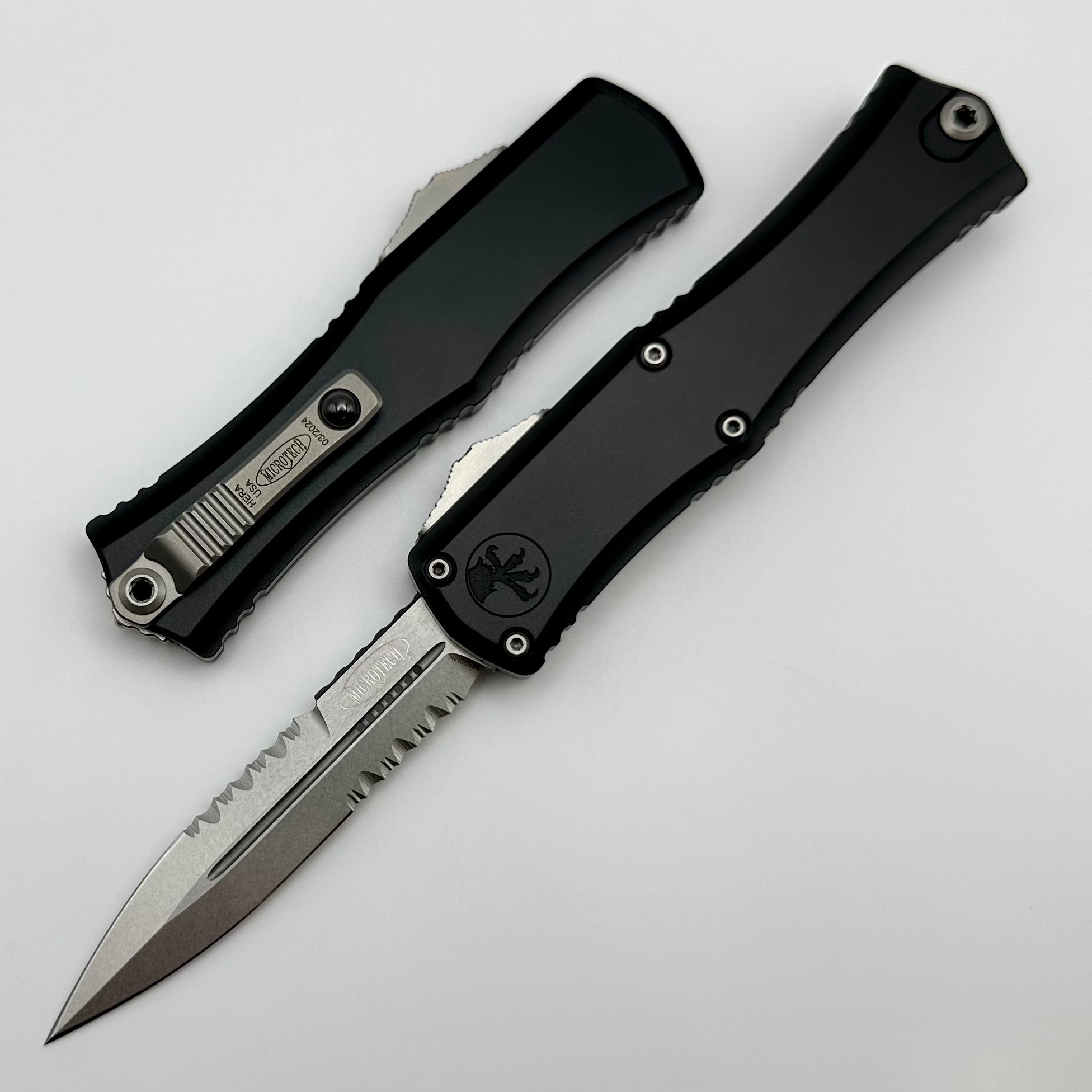 Microtech Premium Mini Hera OTF Knife - Ultimate EDC with M390MK Blade