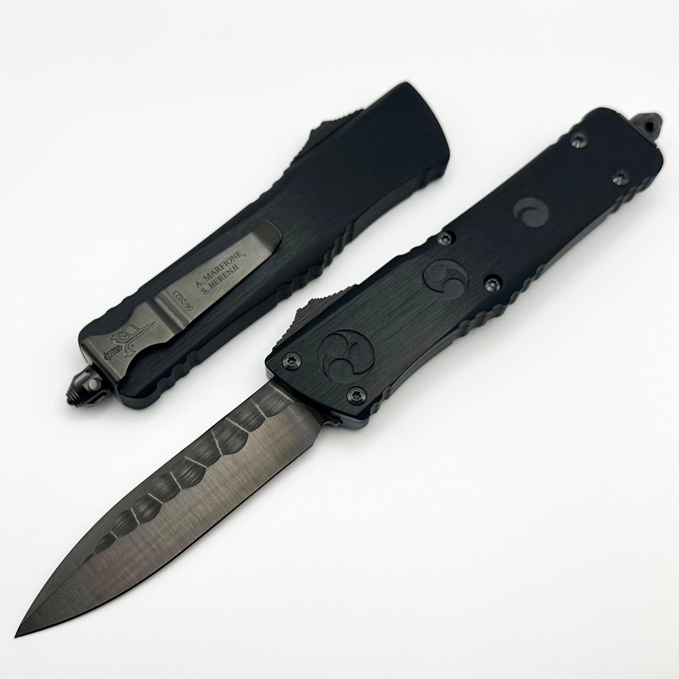 Premium Combat Troodon O-YARI Tactical Knife | DLC Chisel Edge & Carbon Fiber Design