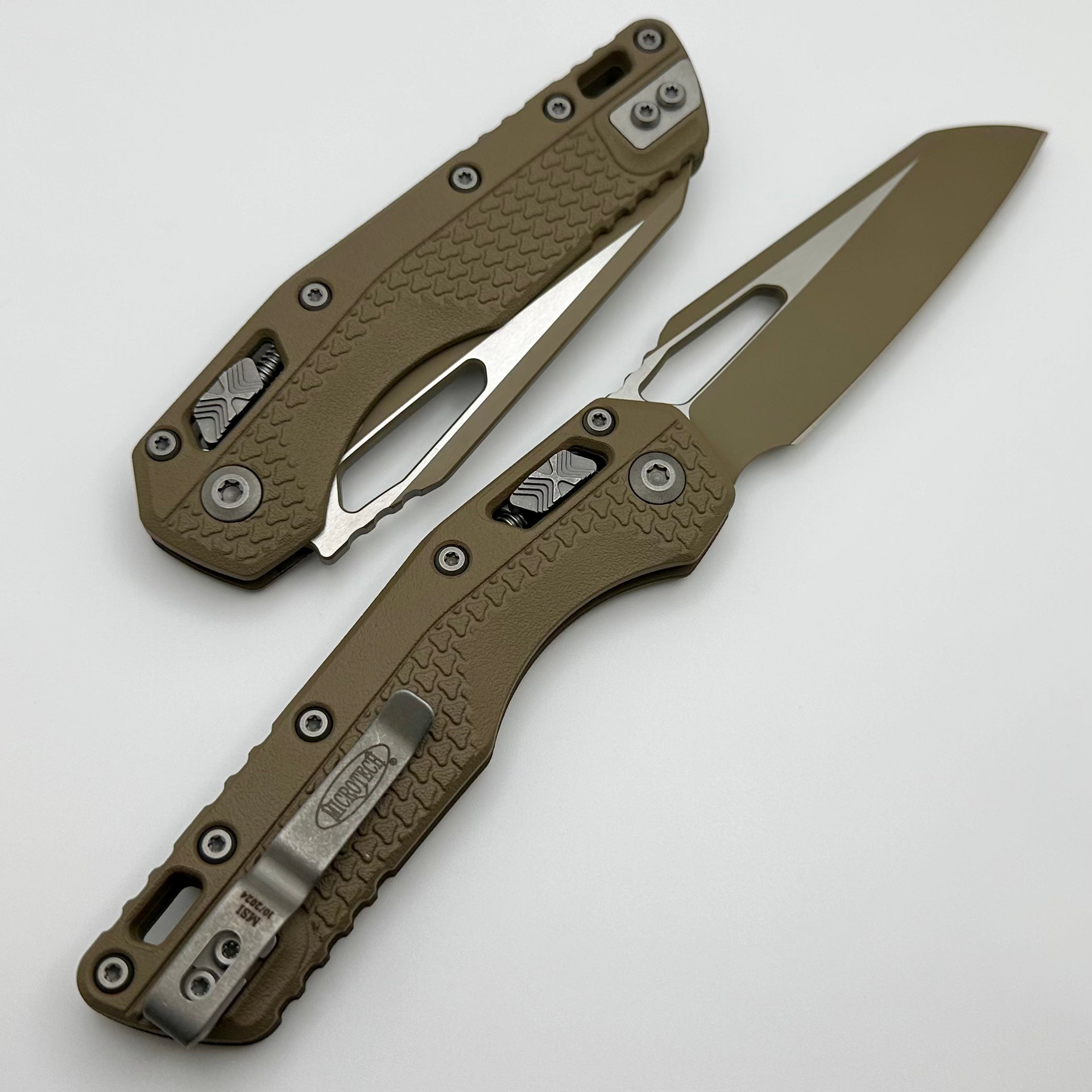 Microtech MSI RAM LOK Ultimate Folding Knife - Dark Earth Cerakote