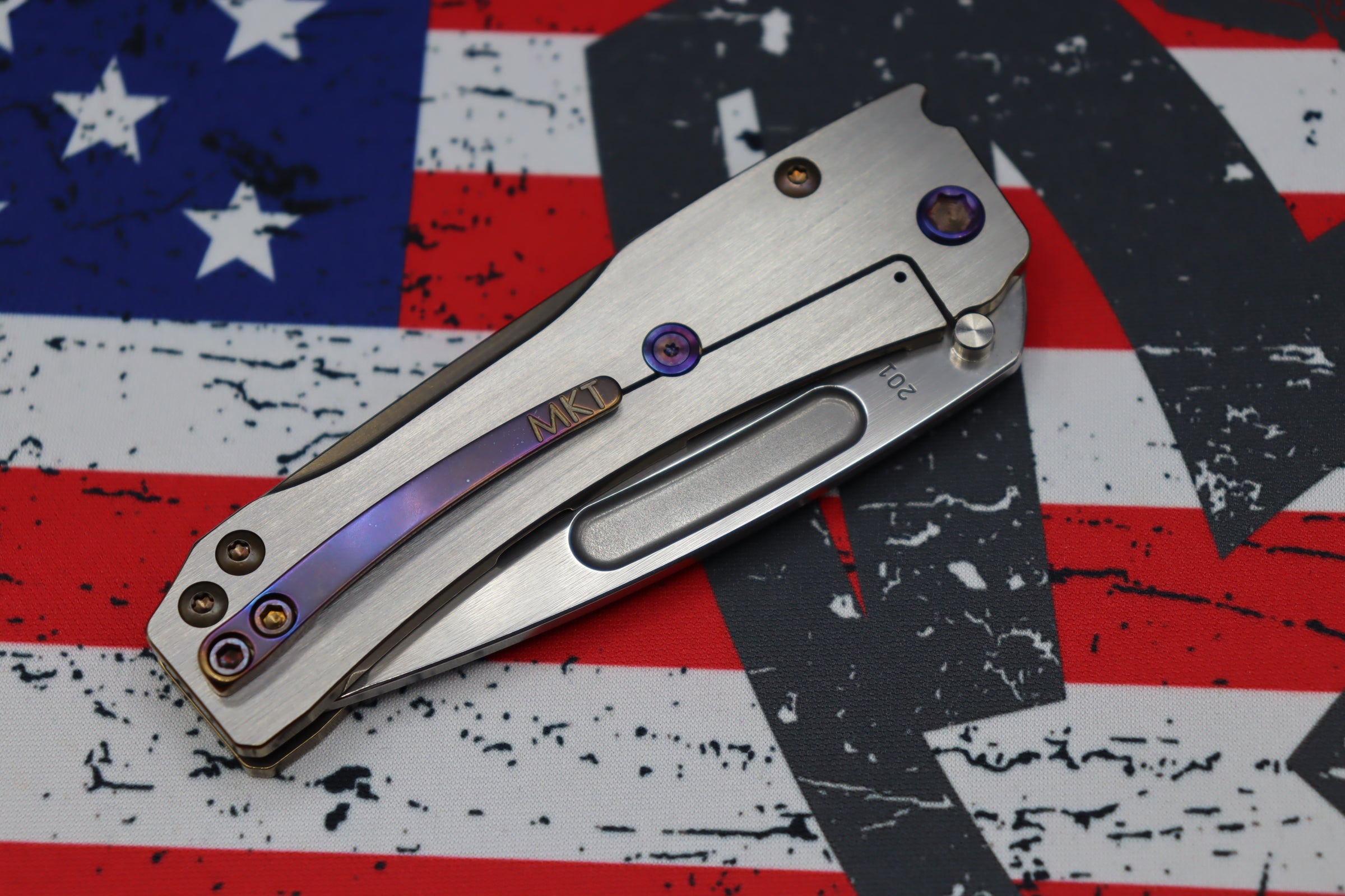 Medford Slim Midi Tanto EDC Knife - Premium S35VN Blade & Bronze Handles