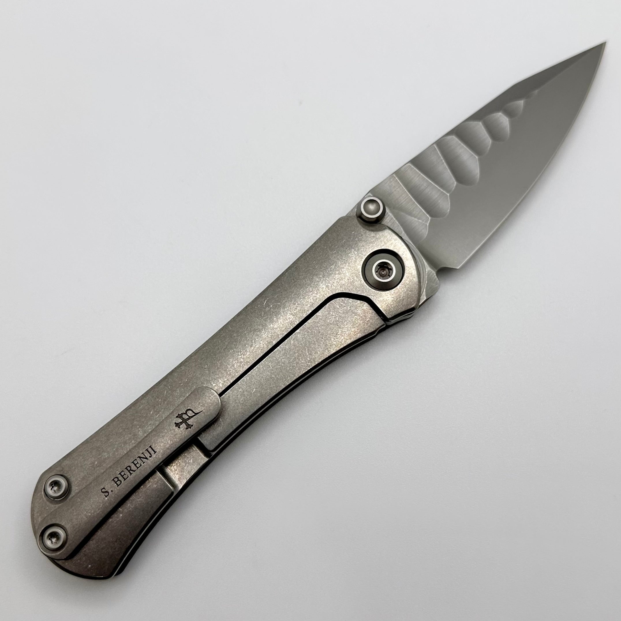 Premium Borka Blades Custom SBDP Rocker Knife - M390 Steel & Micarta Scales