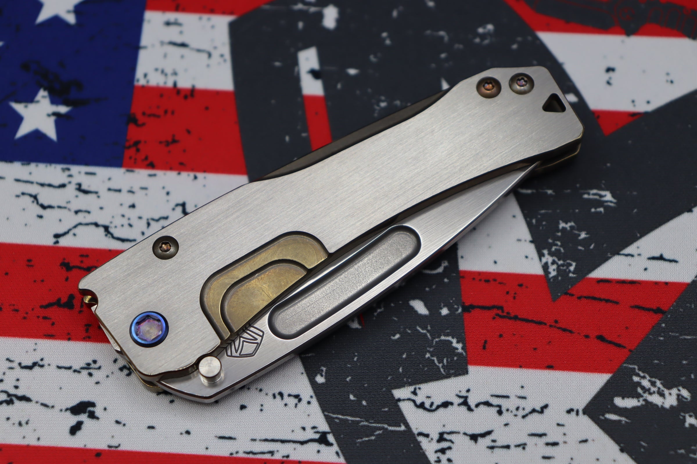 Medford Slim Midi Tanto EDC Knife - Premium S35VN Blade & Bronze Handles