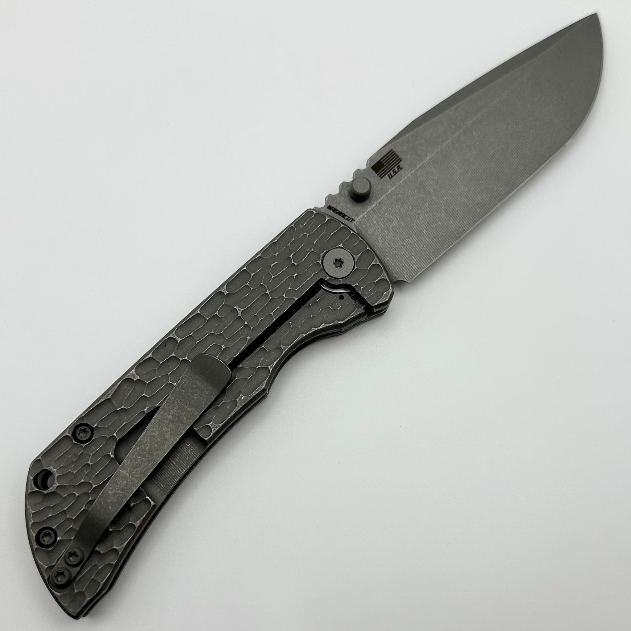 McNees Premium Mac 2 3.5 Jigged Atomic Knife - Stonewash MagnaCut GEN 2