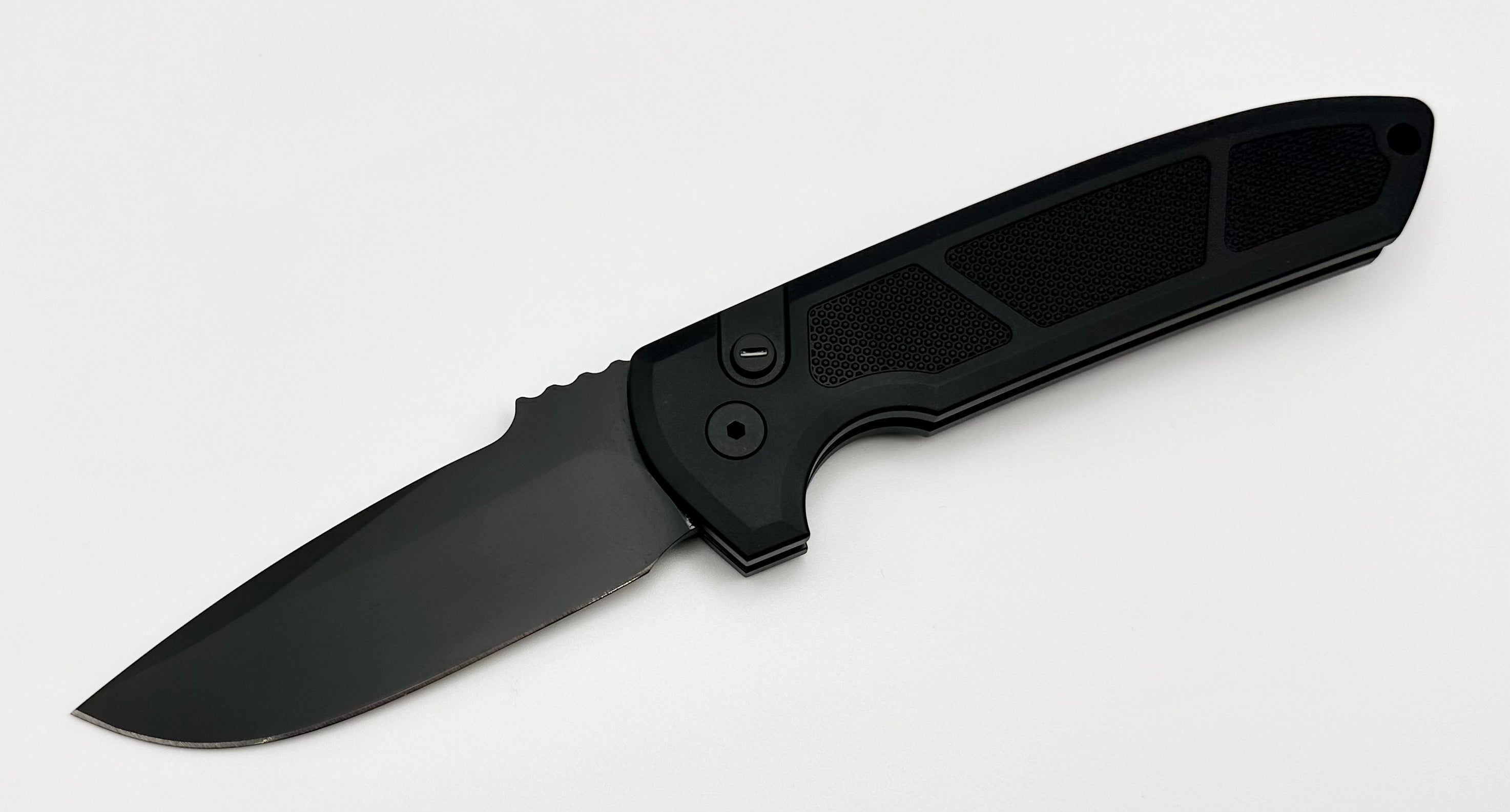 Pro-Tech Les George Rockeye Operator - Premium Tactical Knife with Textured Handle