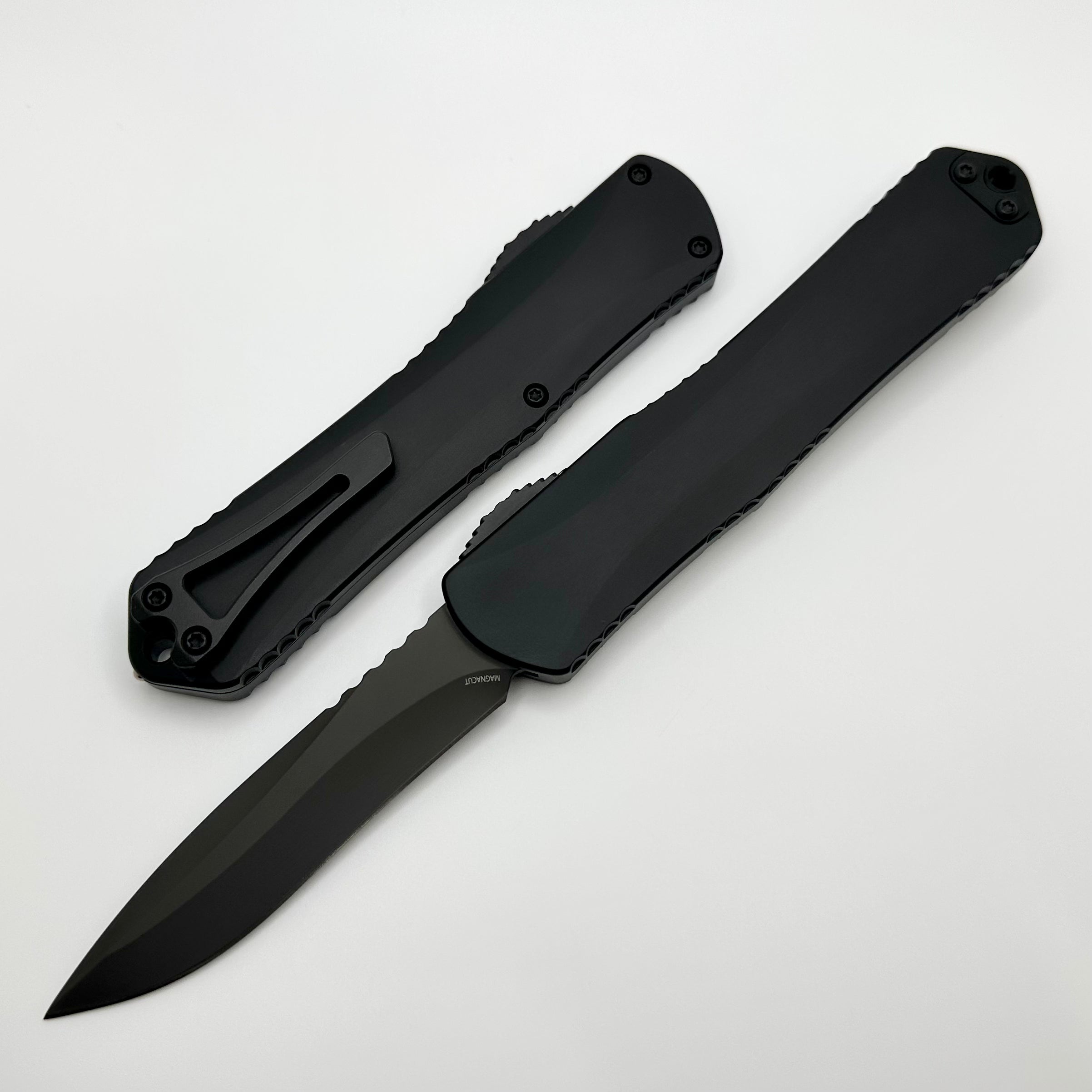 Heretic Knives Manticore X DLC Recurve MagnaCut Tactical OTF Knife