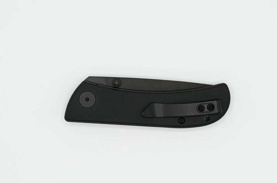 Eikonic Fairwind Night Black G-10 Serrated D2 Knife - Ultimate Everyday Carry