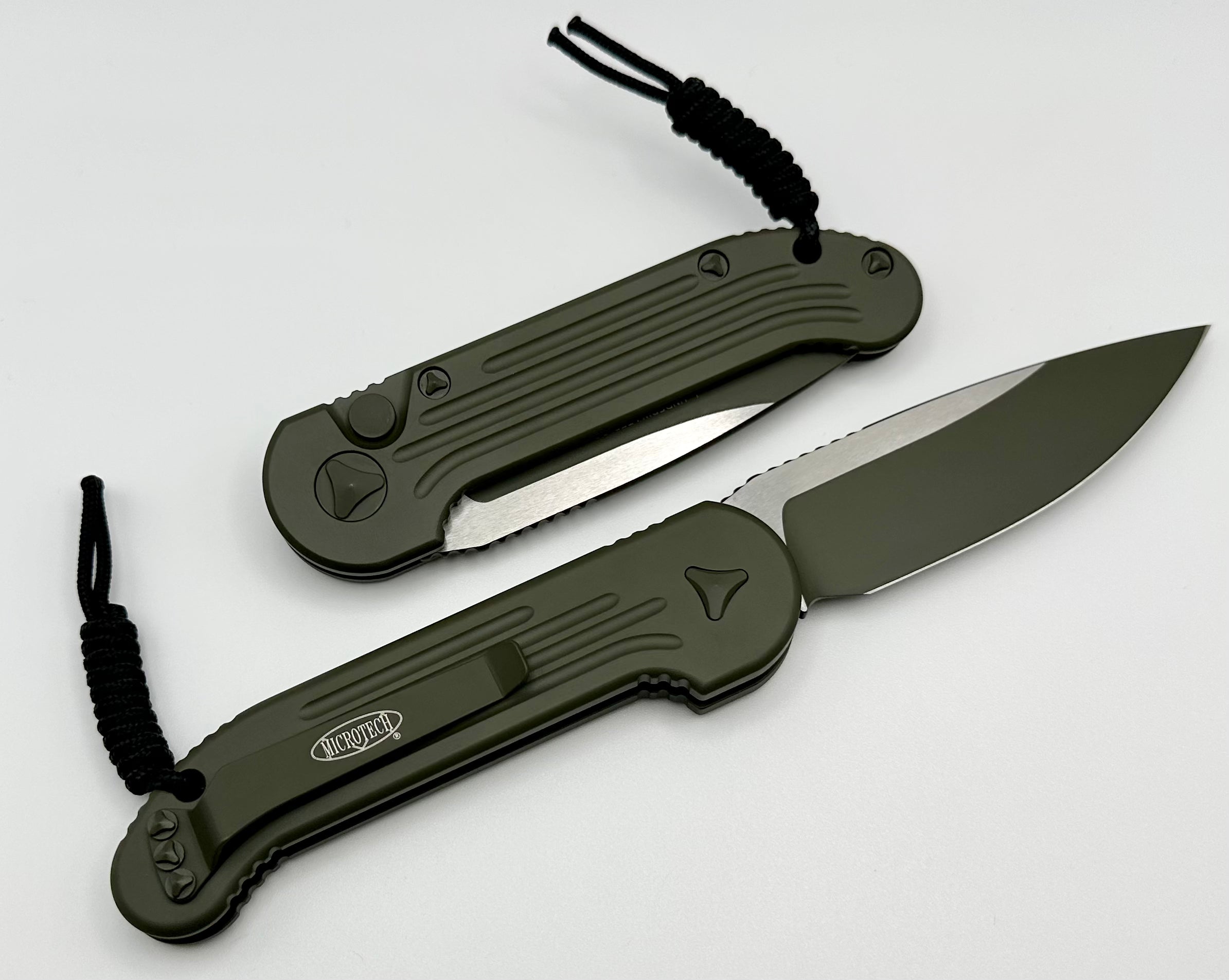 Premium Microtech L.U.D.T Cerakote OD Green Tactical Knife - Limited Edition