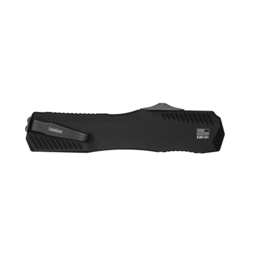 Kershaw Livewire Black Aluminum Tanto - Premium Tactical OTF Knife