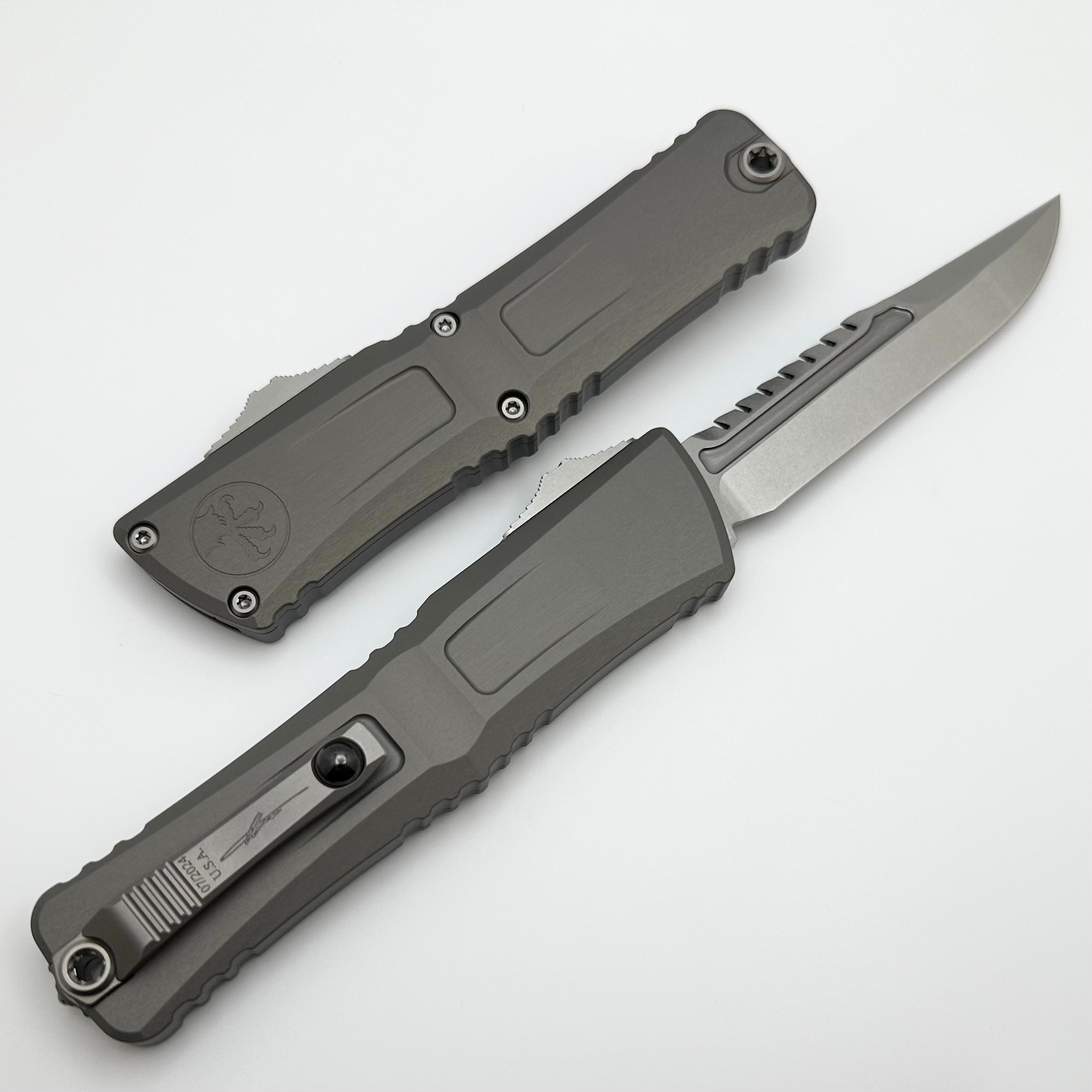 Microtech Combat Troodon Gen III Interceptor Stonewash - Premium Tactical Knife