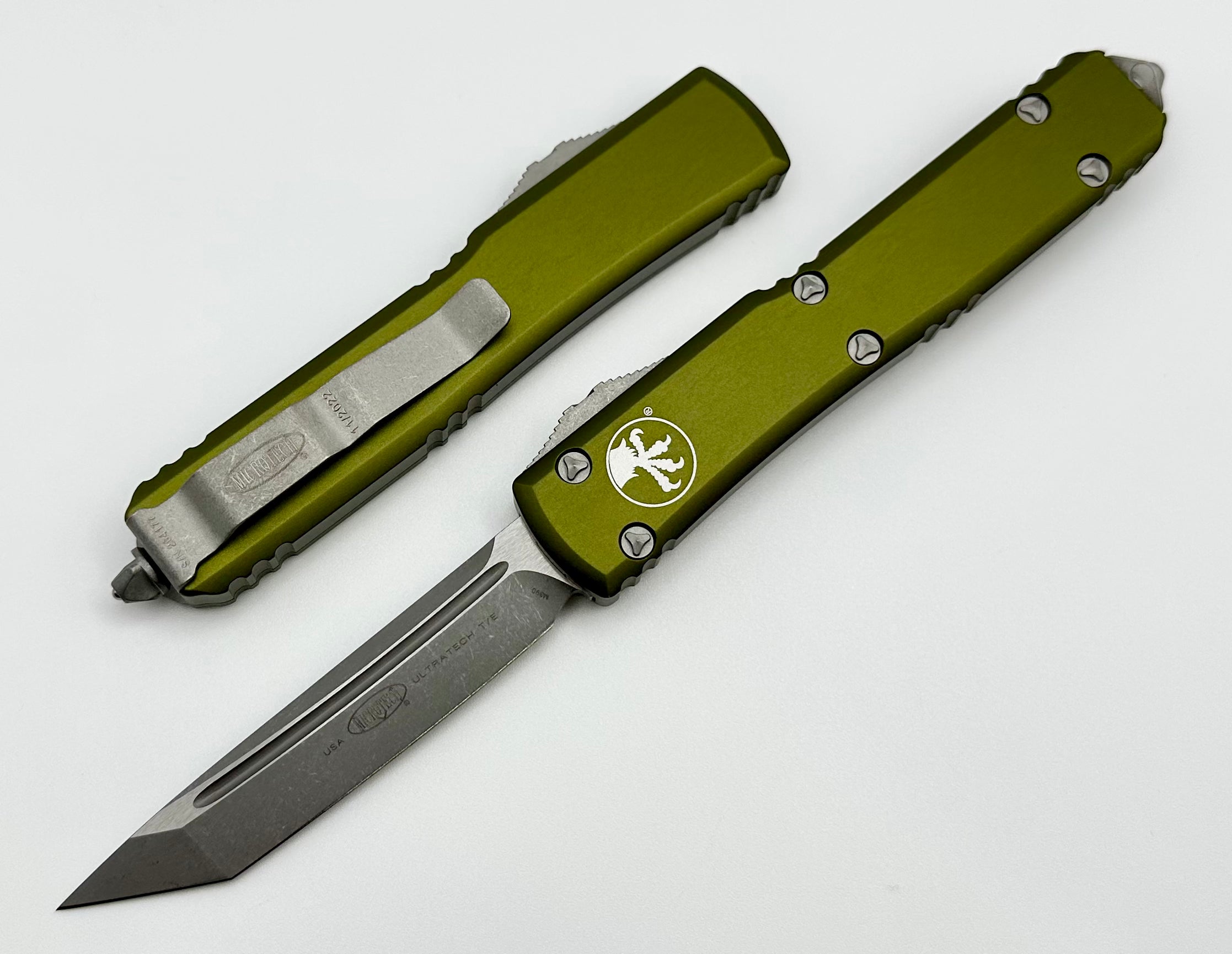 Microtech Ultratech Tanto Apocalyptic Standard | Premium OD Green Tactical Knife