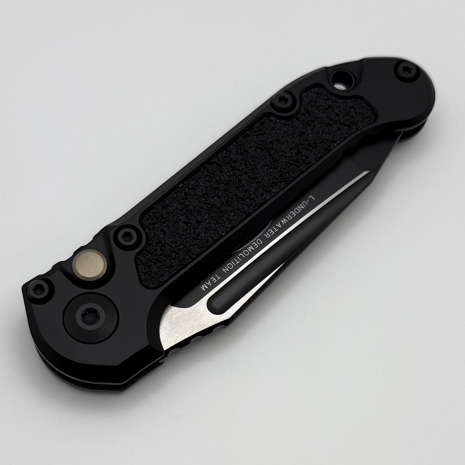 Premium Microtech LUDT Gen III Tactical Knife - Black Tanto Blade & Handle
