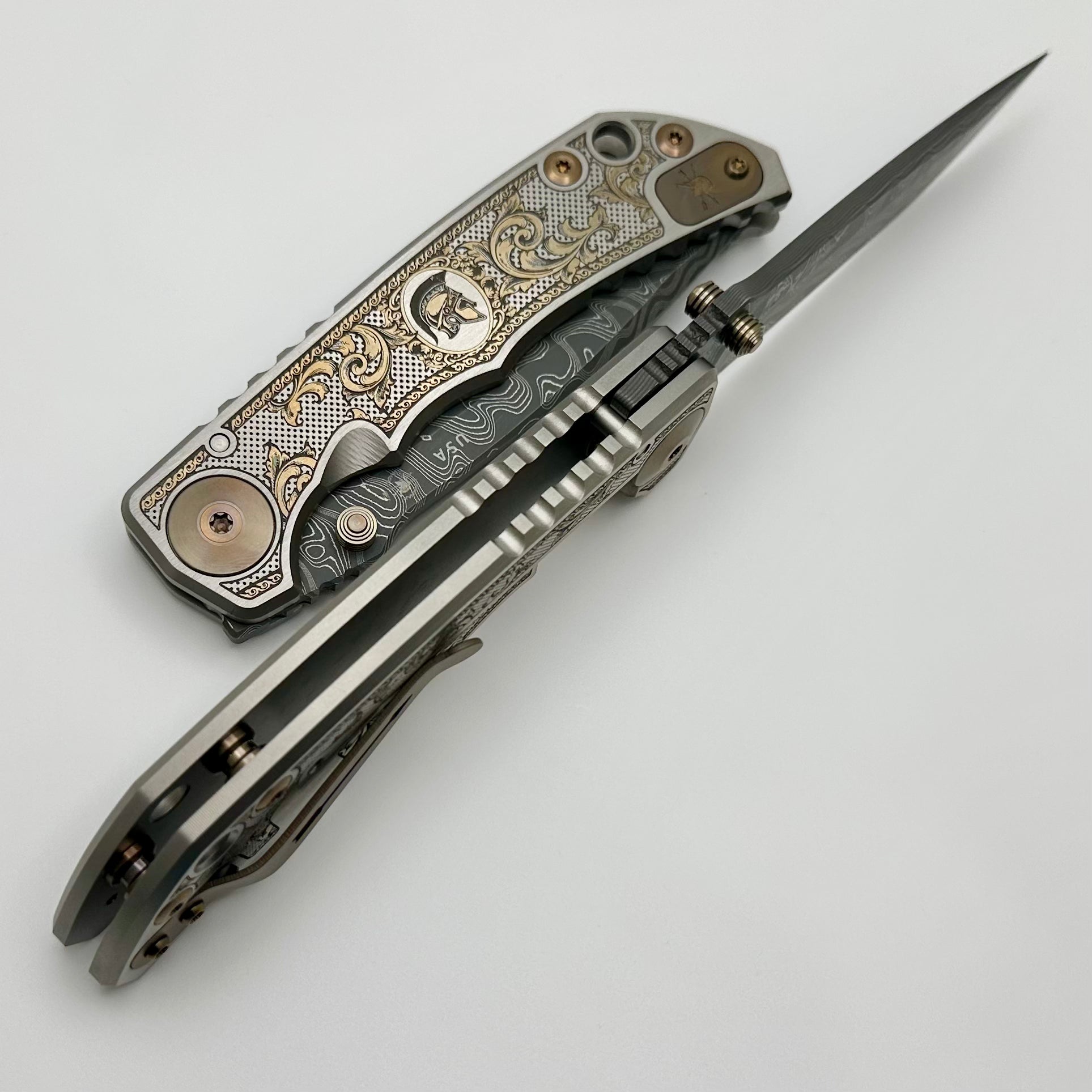 Spartan Blades Harsey Folder 2023 Premium Damascus Edition