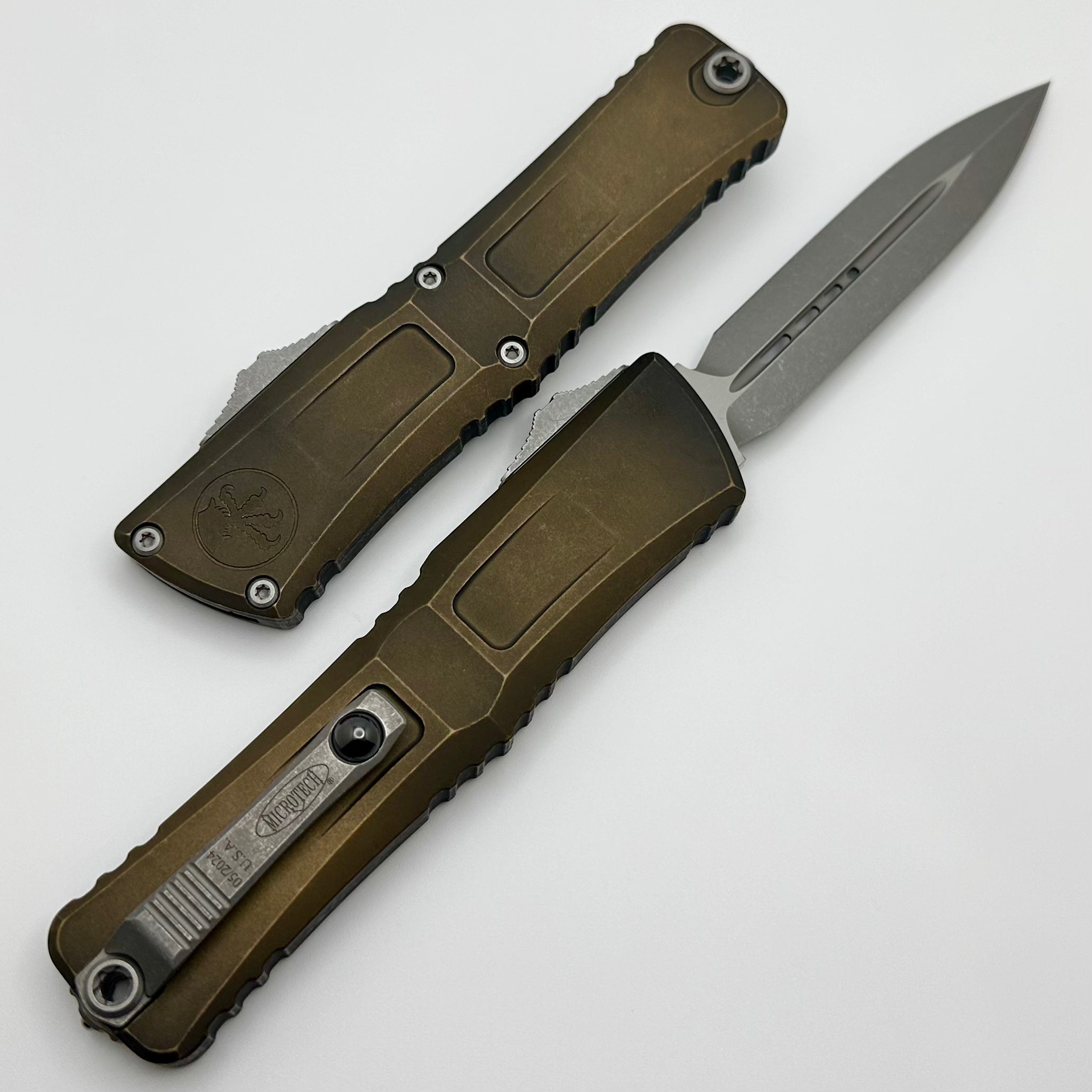 Microtech Premium Combat Troodon Gen III Apocalyptic Tan Tactical Knife