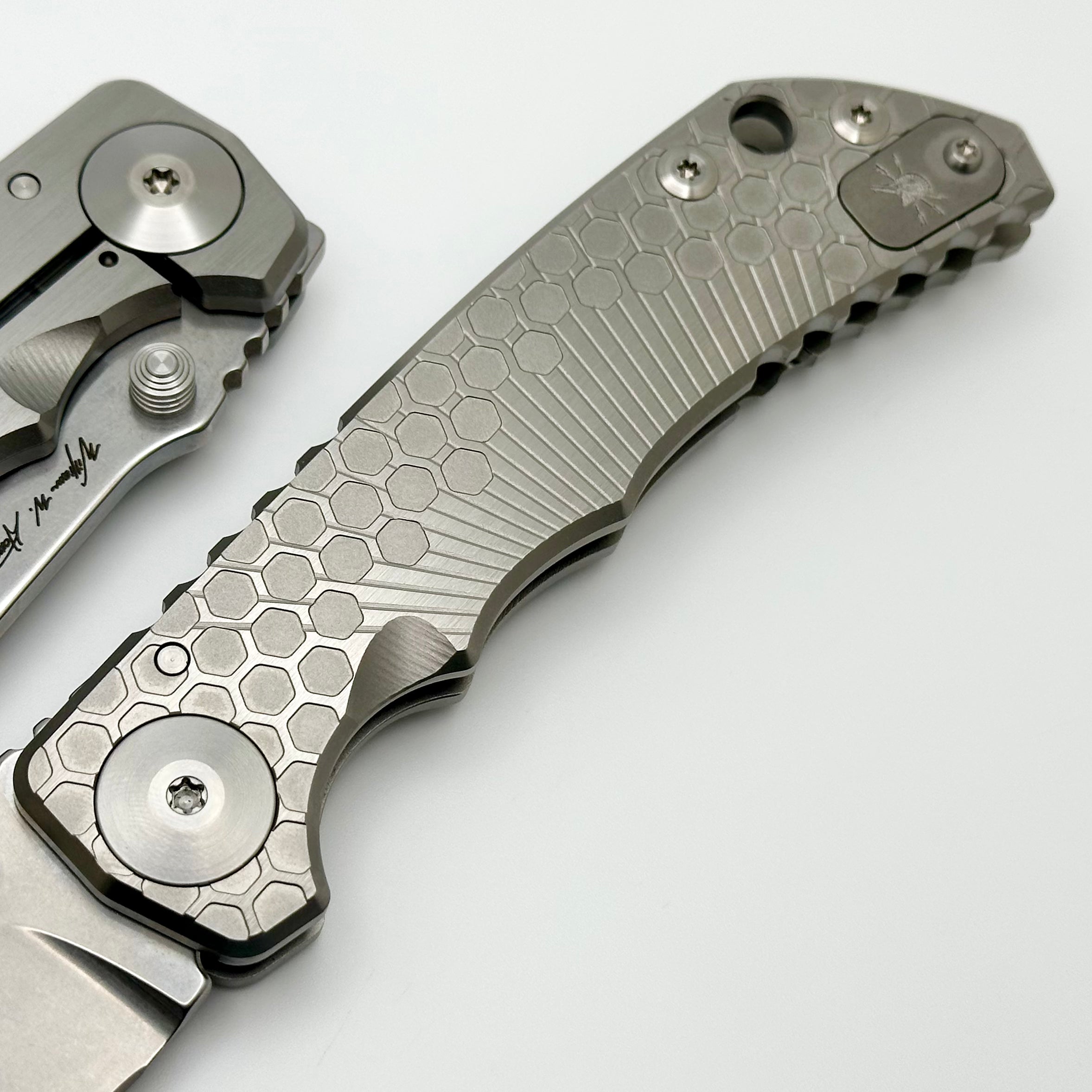 Spartan Blades Harsey Folder 2024 Special Edition Octaburst SF5OCTA - Premium Titanium EDC Knife