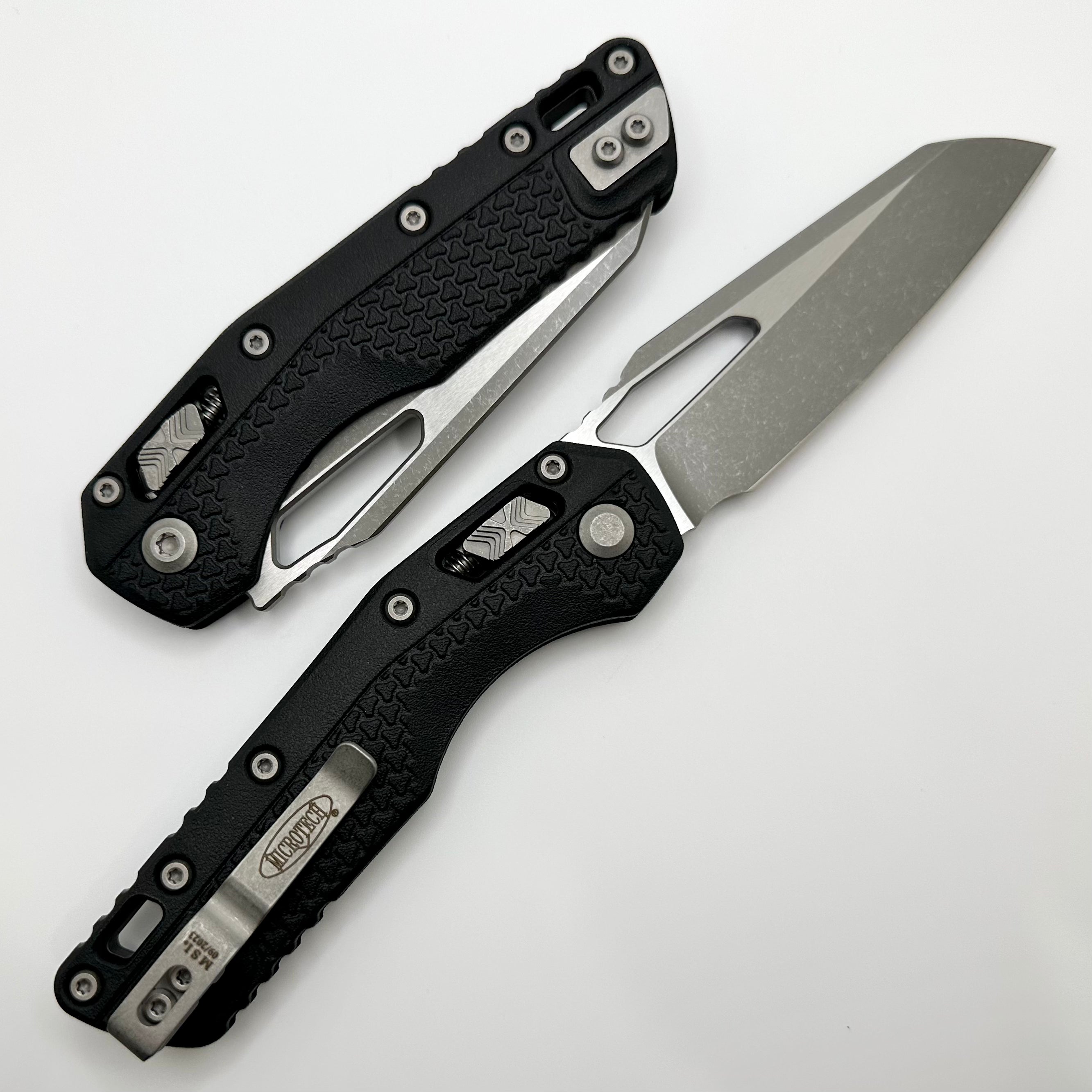 Microtech MSI RAM LOK Ultimate Tactical Knife - Black Polymer & M390MK Steel