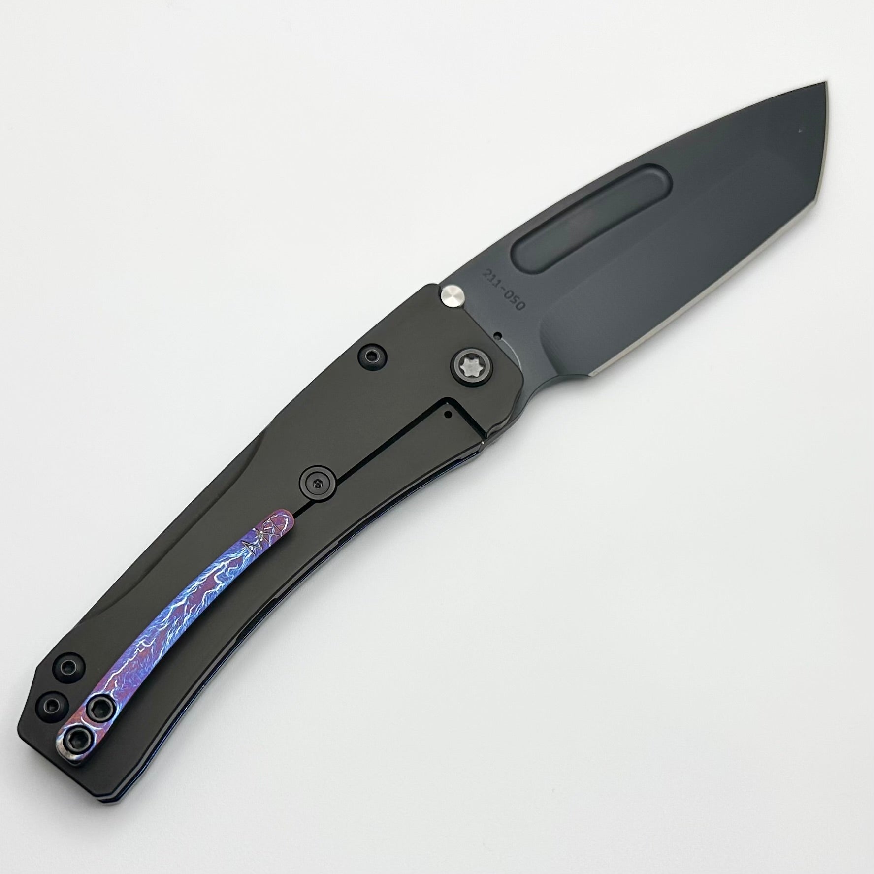 Medford Slim Midi Tanto EDC Knife - Premium S45VN Blade & Black Handle