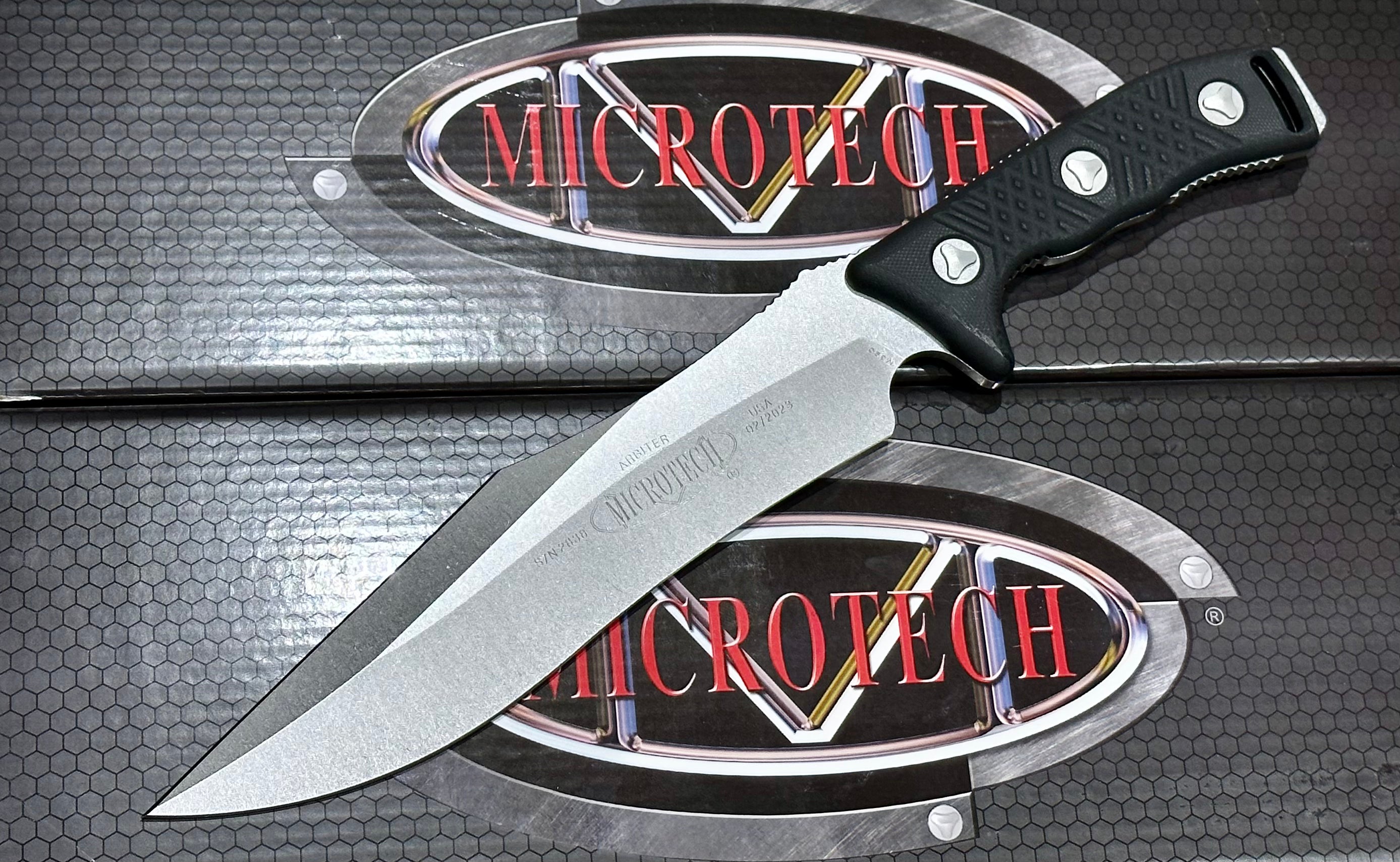 Microtech Arbiter Premium Fixed Blade Knife - Ultimate Tactical Tool