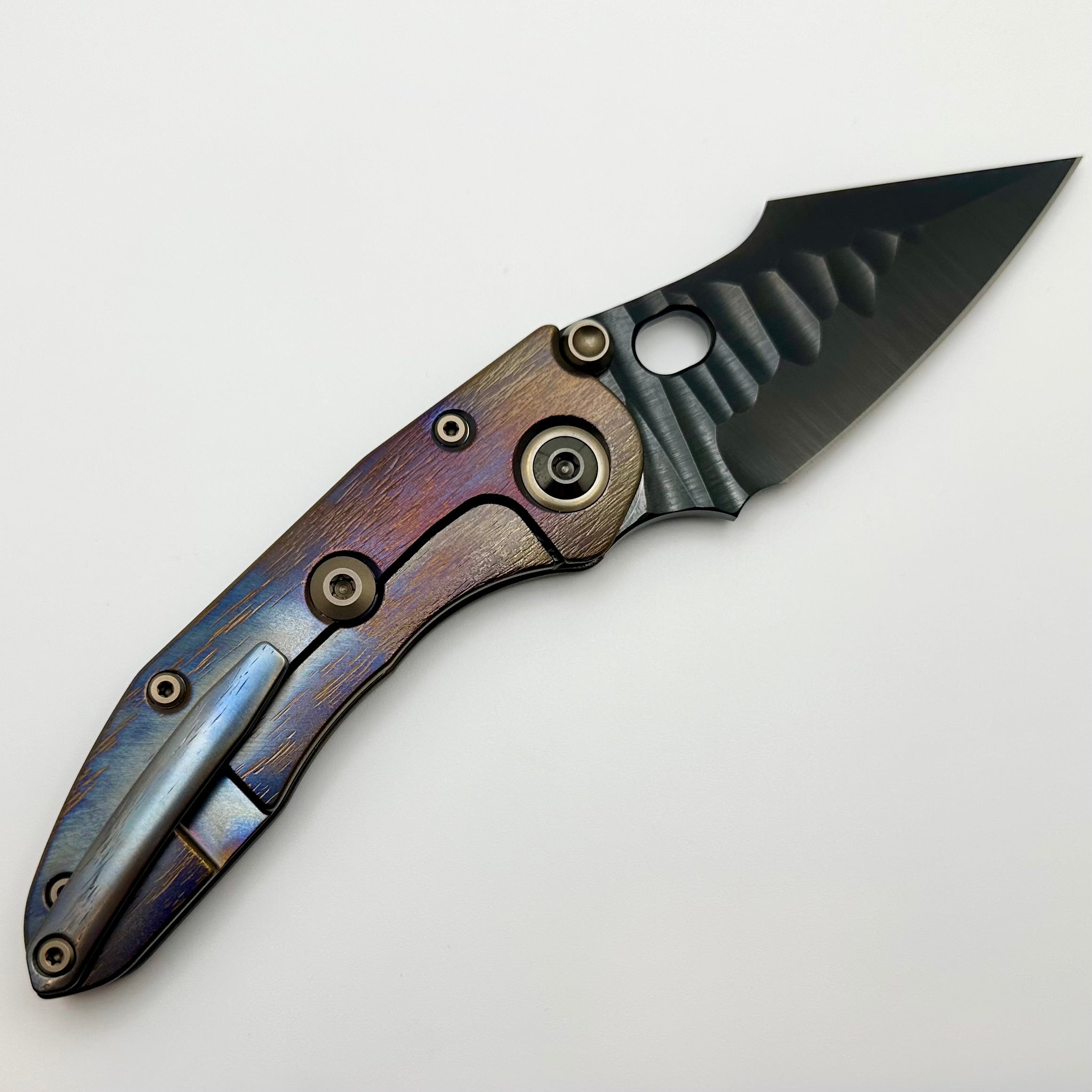 Borka Blades Ultimate Custom DLC Rocker Cosmic Stitch Knife