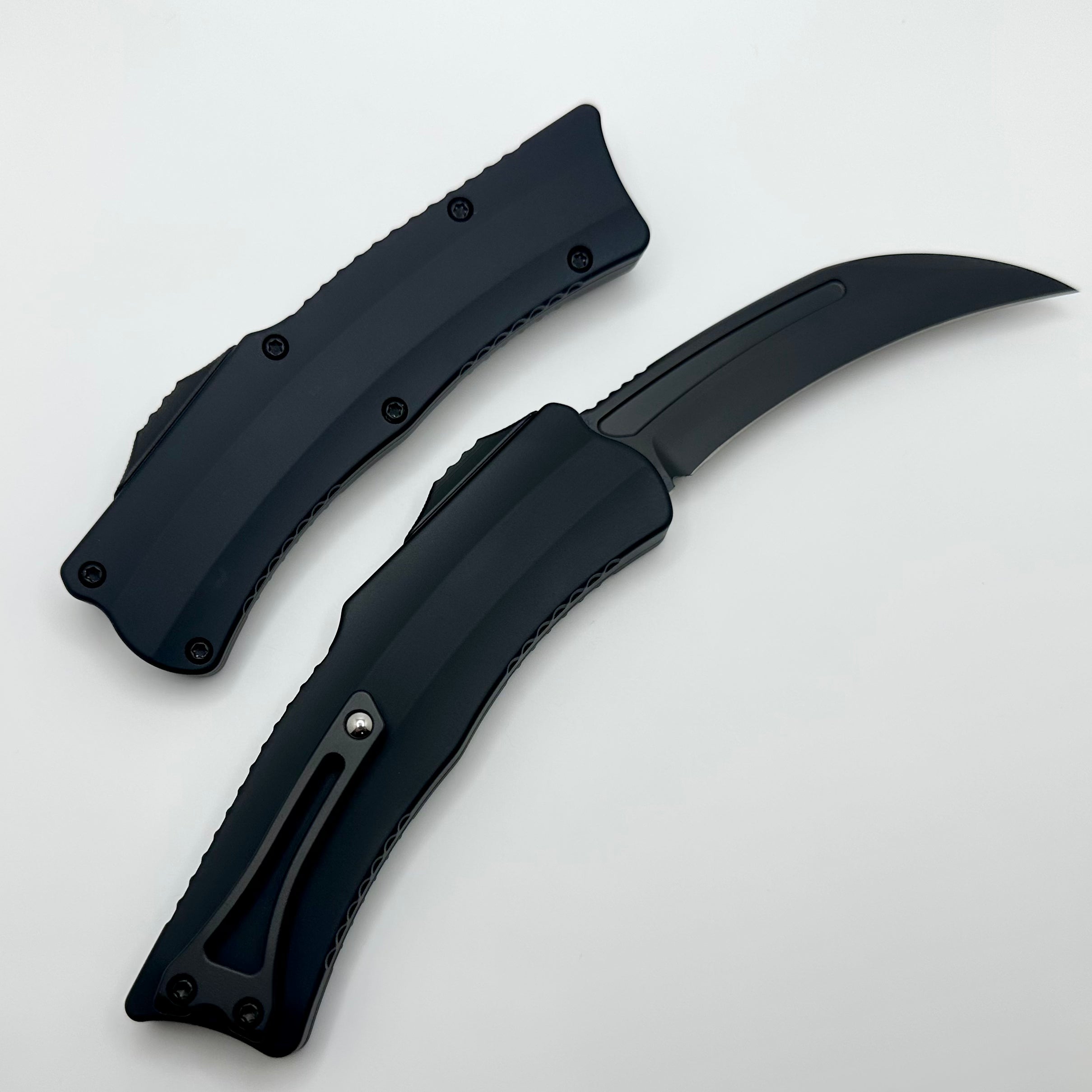 Heretic ROC DLC Black Tactical Knife - Premium MagnaCut Blade