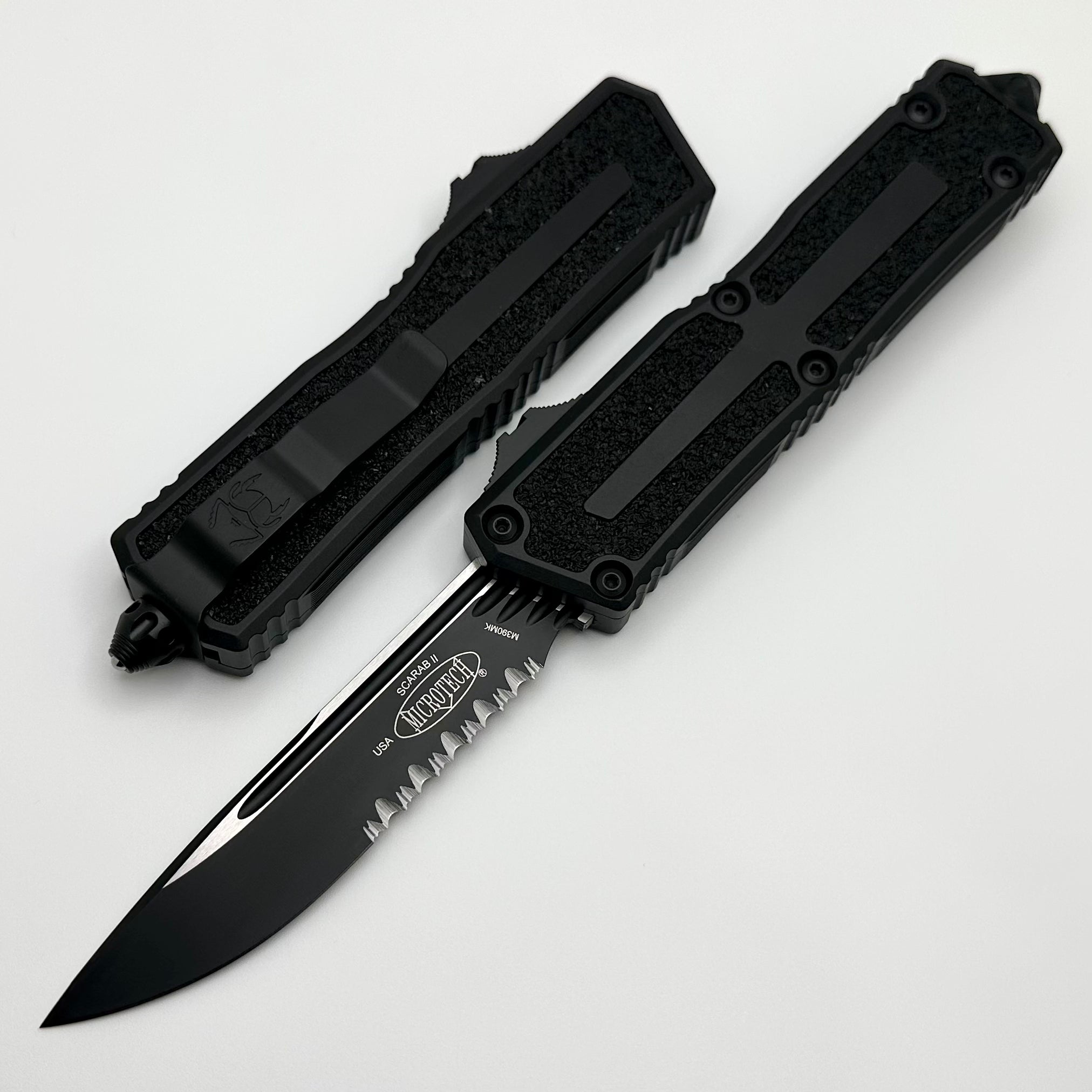Microtech Scarab 2 Gen 3 Tactical OTF Knife - Premium M390MK Blade