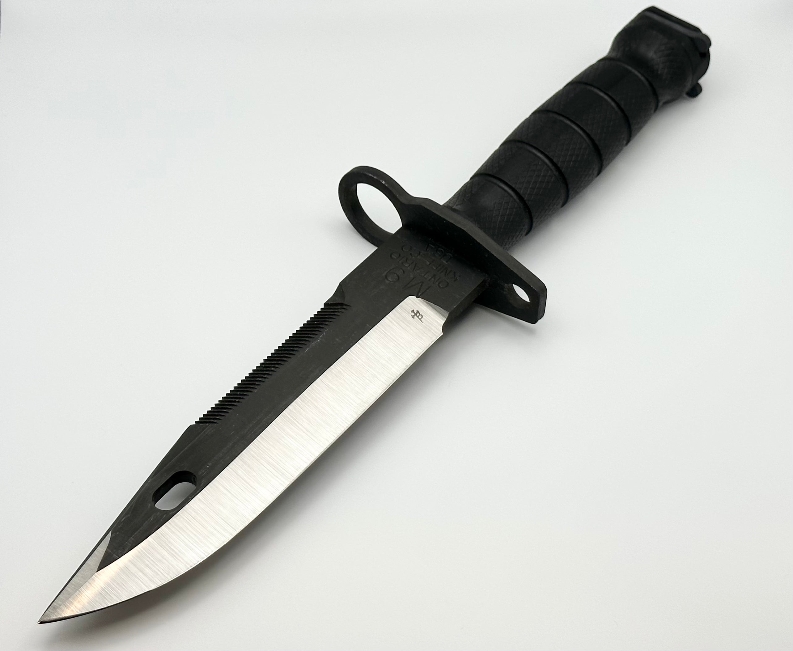 Premium Pre-Owned Borka Blades Regrind OKC M-9 Bayonet with Original Box & Sheath