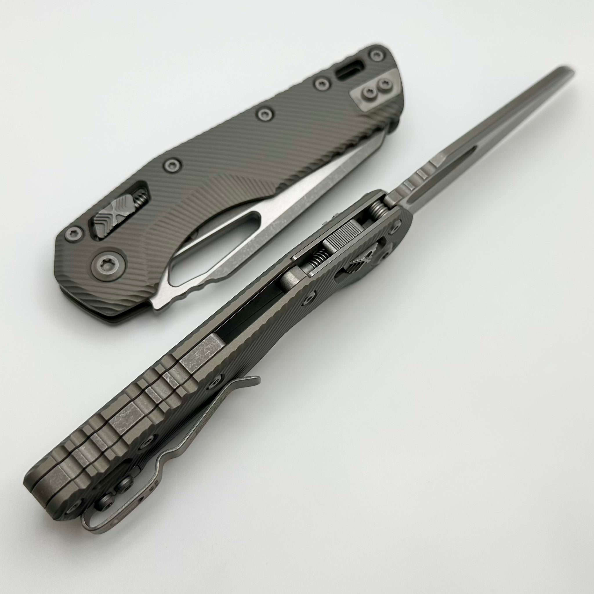 Microtech MSI RAM LOK Premium Folding Knife - Apocalyptic Finish, M390MK Steel