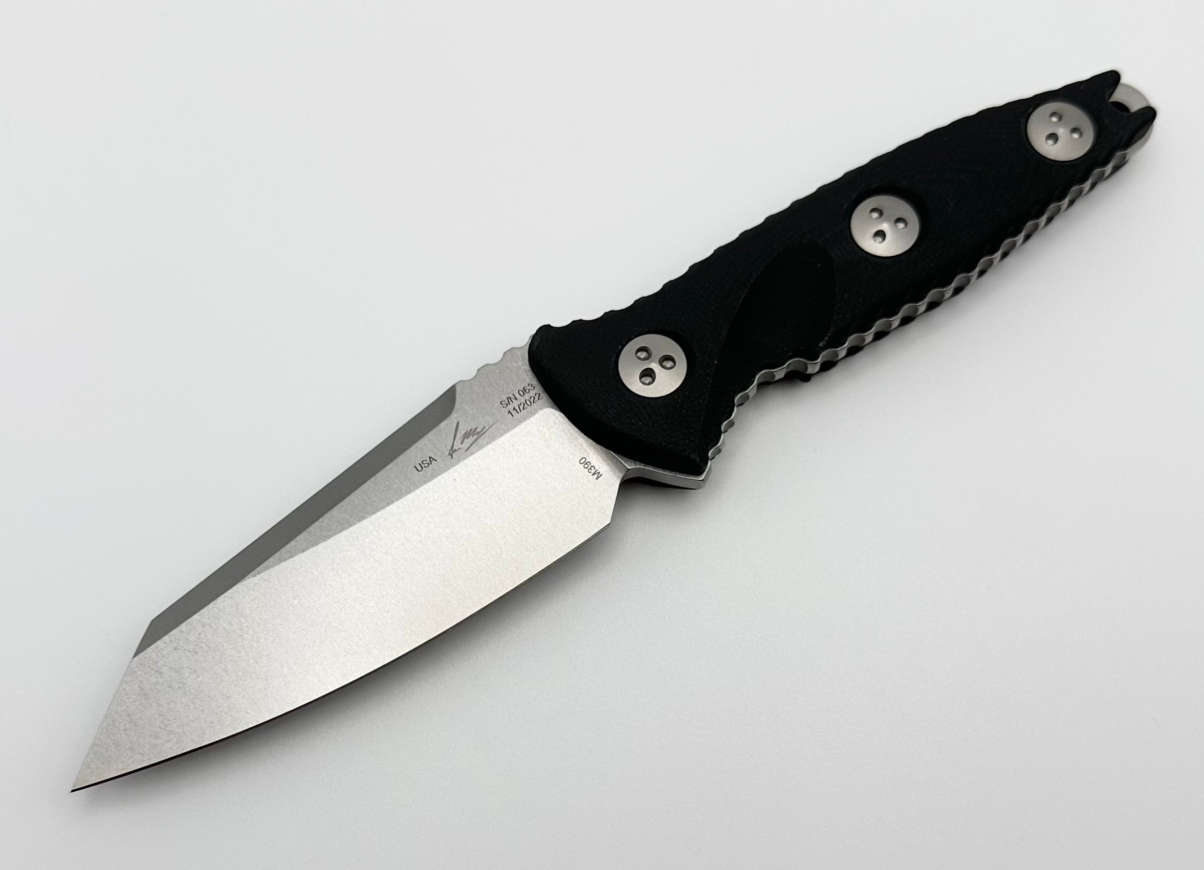 Microtech Socom Alpha Mini Tactical Knife - Premium Stonewash Finish