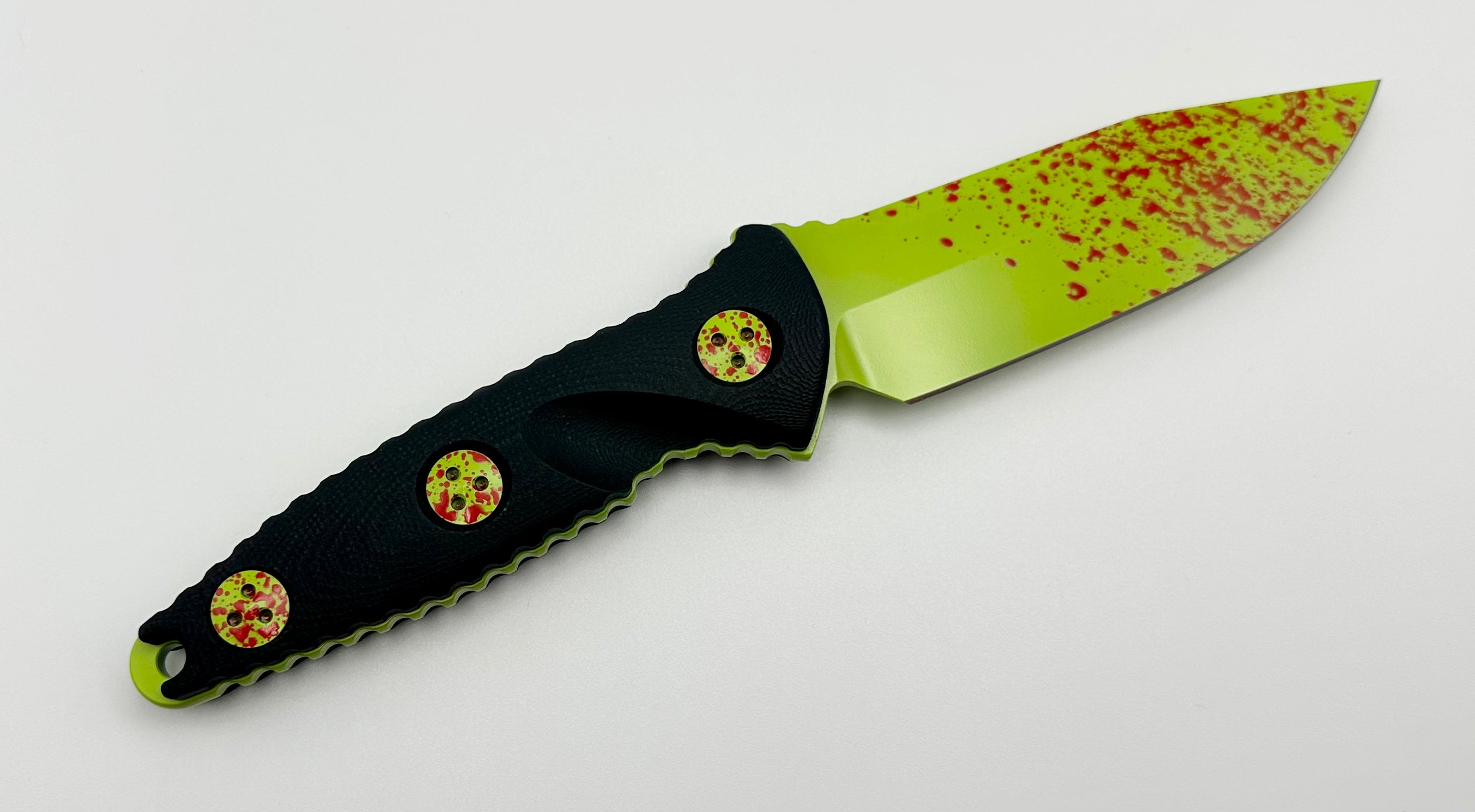 Premium Microtech Socom Alpha Mini Tactical Knife - Zombie Tech Edition