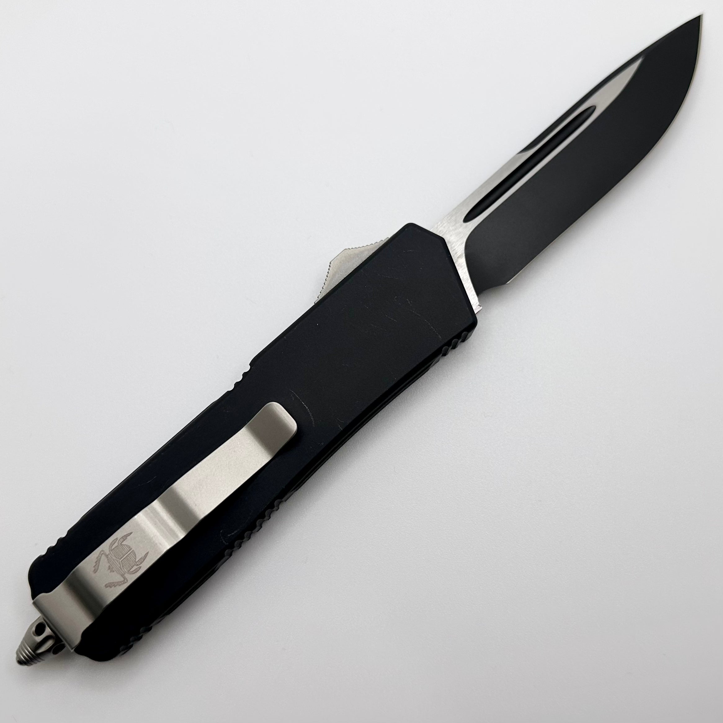 Premium Microtech Scarab Executive - Single Edge Black (Pre-Owned)