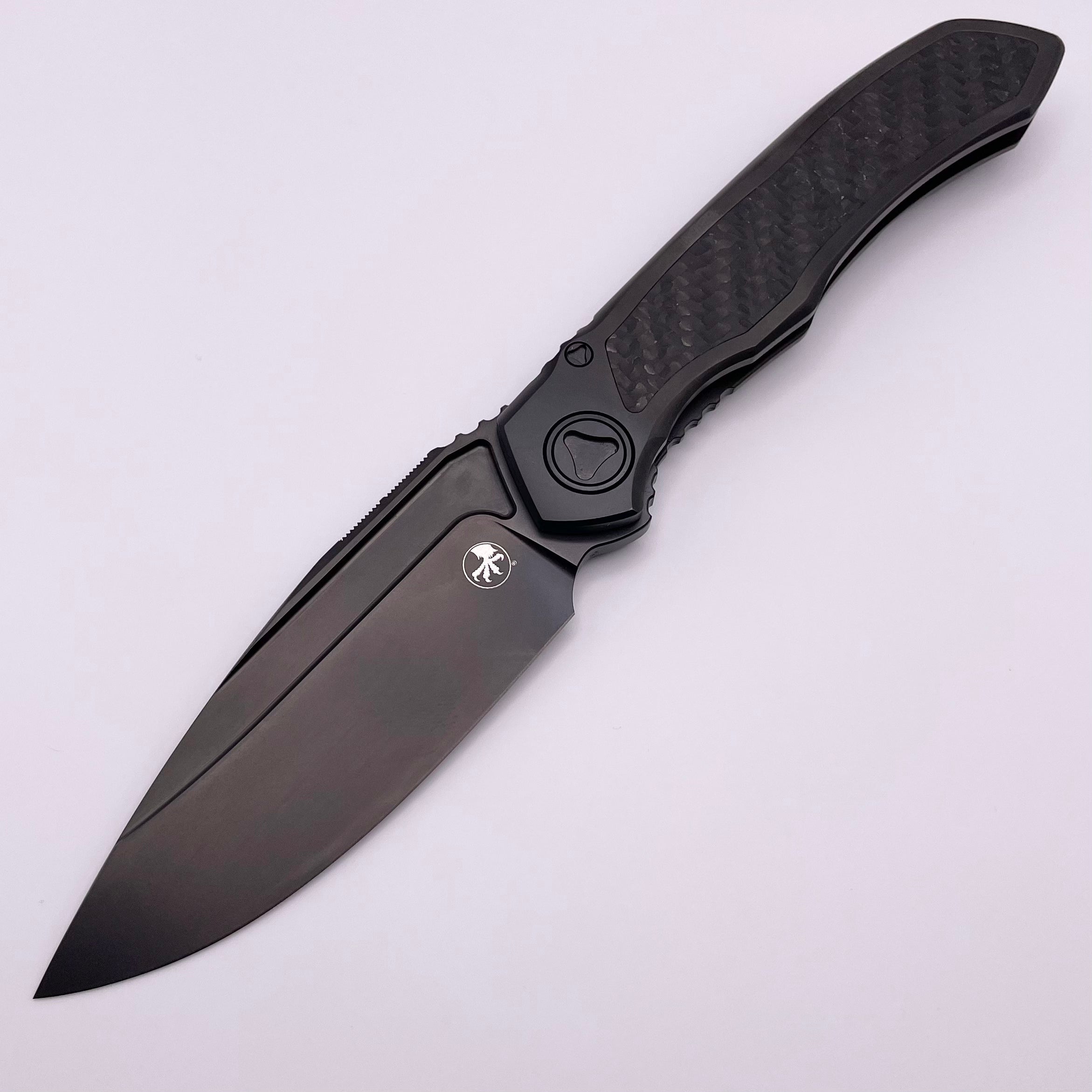 Microtech ANAX Titanium DLC & Carbon Fiber Inlay Knife - Pre-Owned Premium Edition