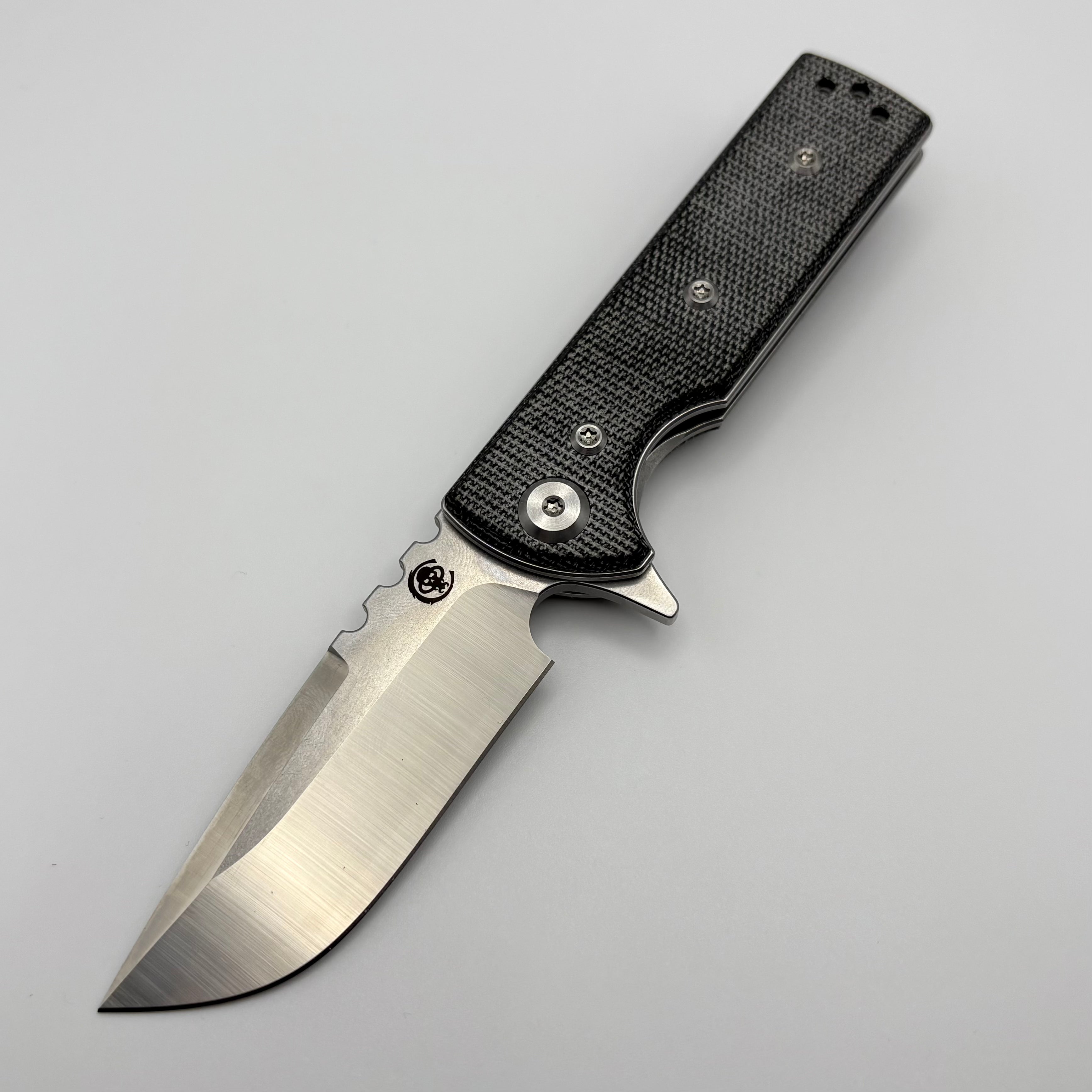 Premium Pre-Owned Chaves T.A.K Knife - Black Micarta & Elmax Blade (Blue Label)