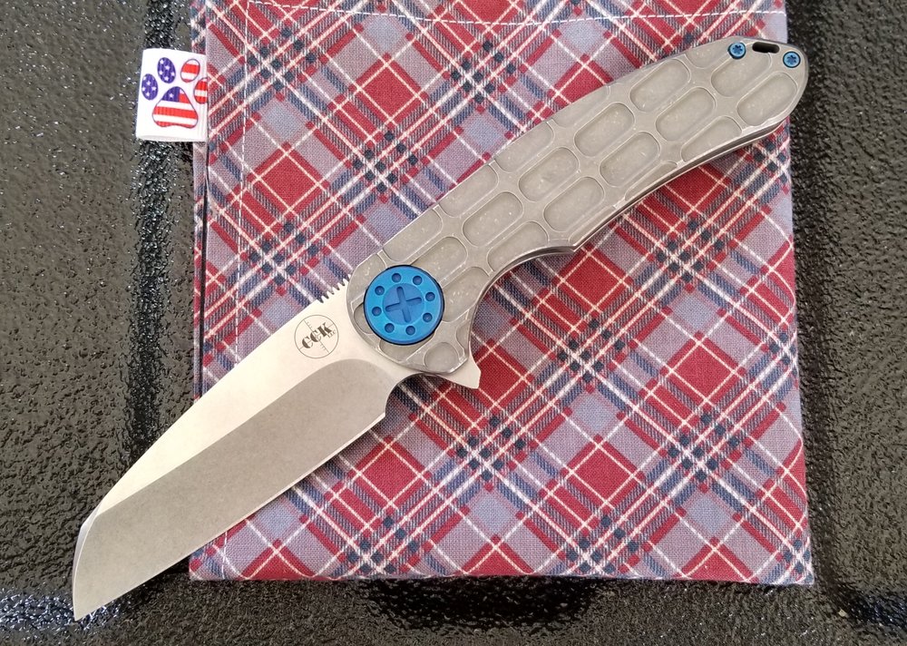 Premium Large F3 Waffle Milled Tactical Knife