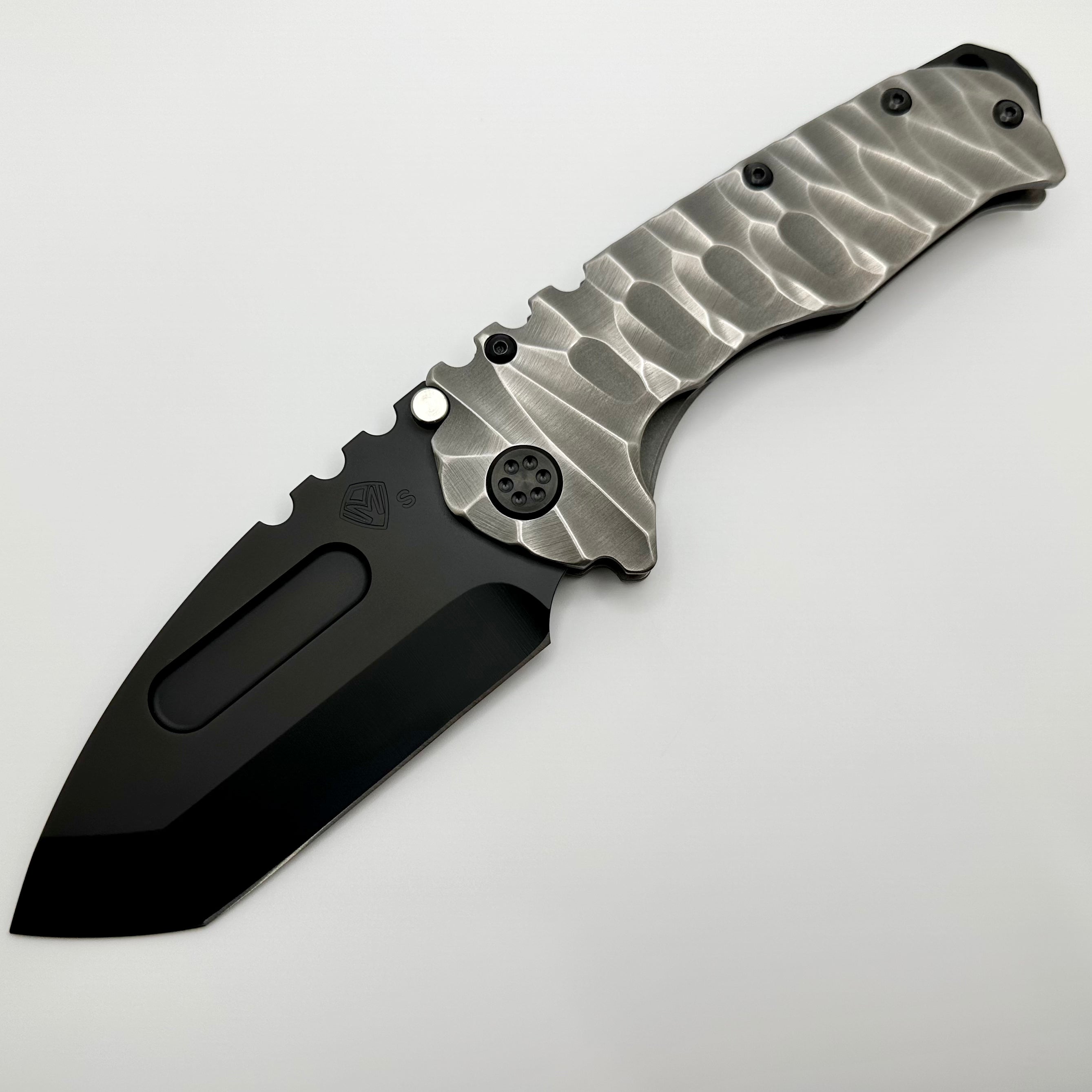 Medford Knife Praetorian T Predator - Premium Tactical Folding Knife with PVD Hardware & S35VN Tanto Blade