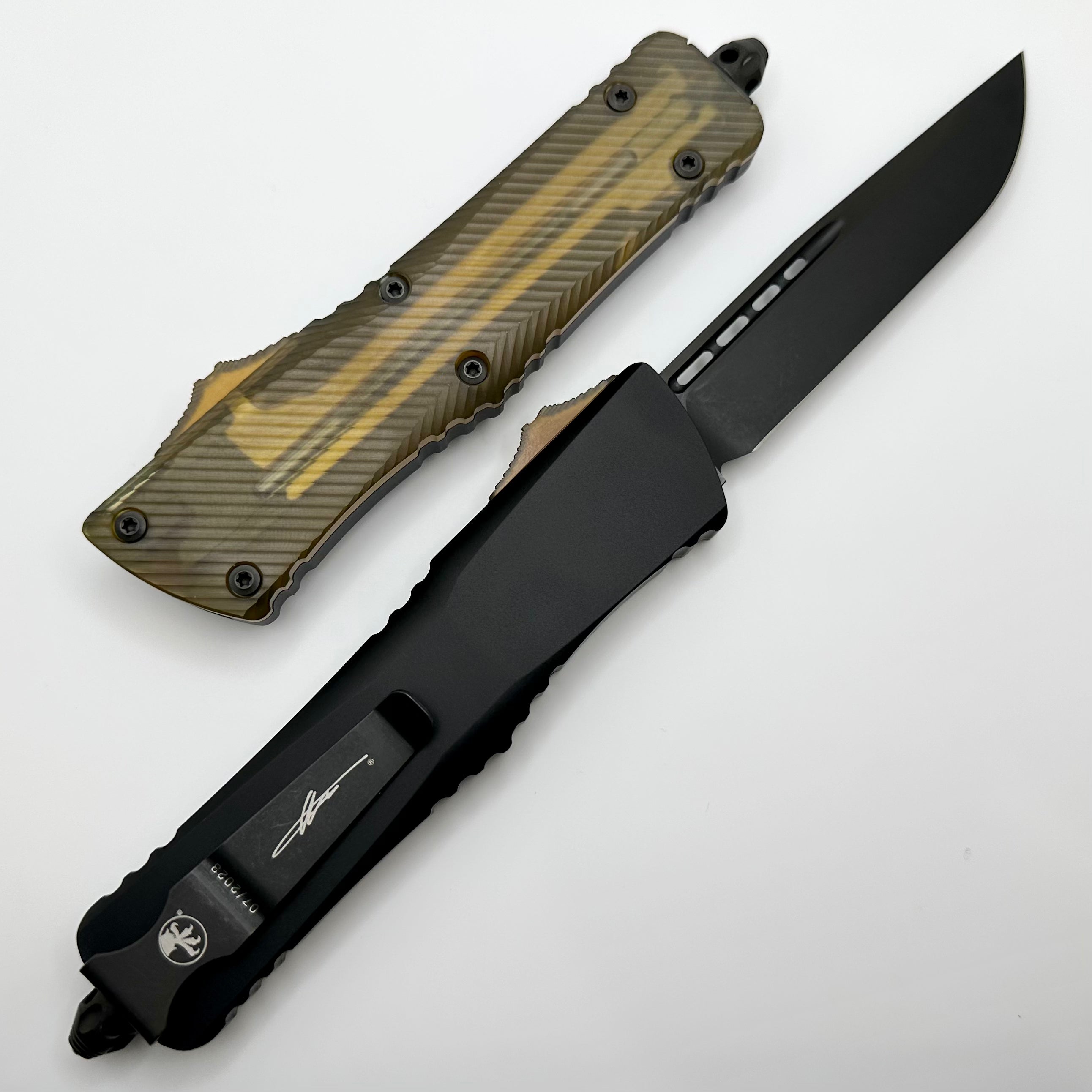 Microtech Combat Troodon DLC Single Edge - Premium Tactical Knife