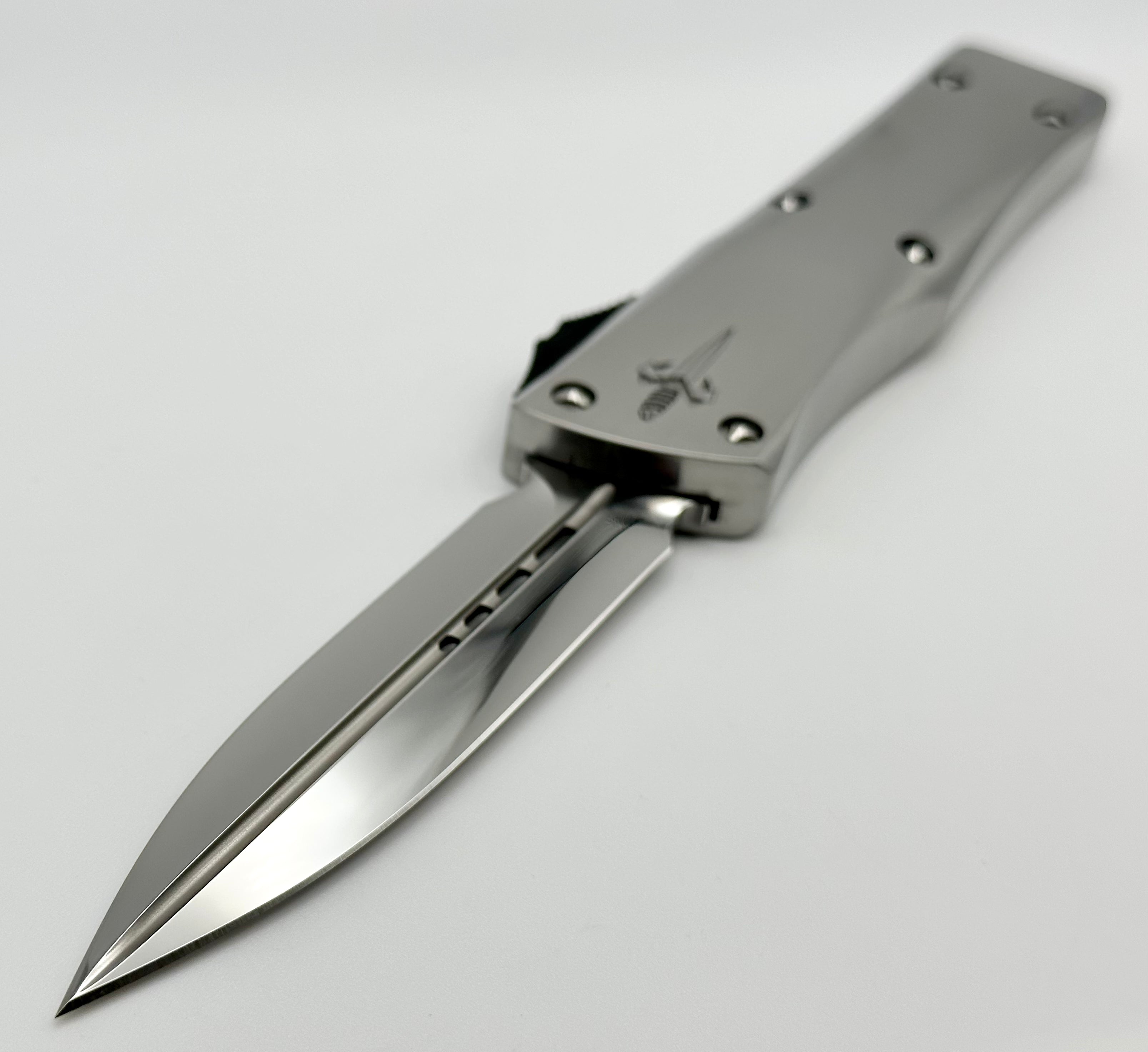 Premium Marfione Custom Combat Troodon Knife - Mirror Polish M390 Blade with Hand-Rubbed Satin Finish