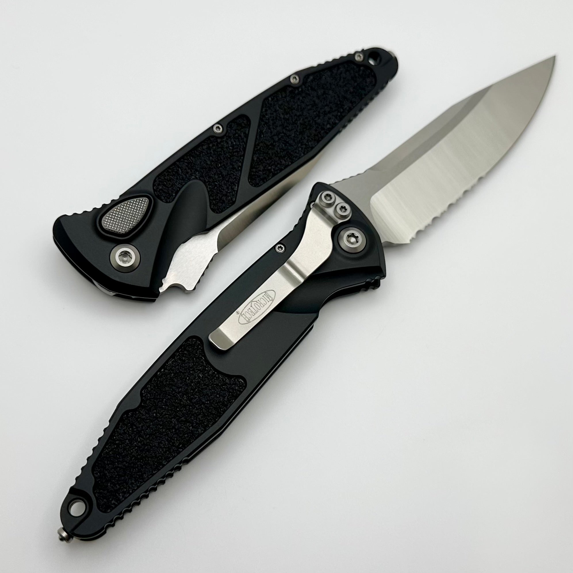 Microtech Socom Elite Auto Tactical Knife - Premium Single Edge Satin Finish