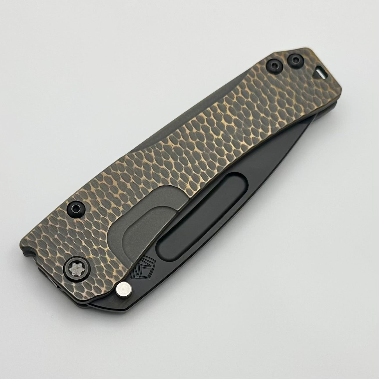 Medford Slim Midi Tanto EDC Knife - Premium S45VN Blade & Bronze Cobblestone Handles