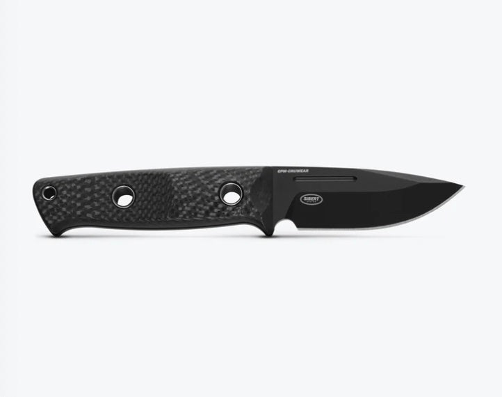 Benchmade Mini Bushcrafter Premium EDC Fixed Blade - Carbon Fiber & Cruwear