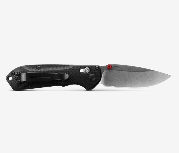 Benchmade Mini Freek Carbon Fiber Folding Knife - Premium CPM-S90V Blade