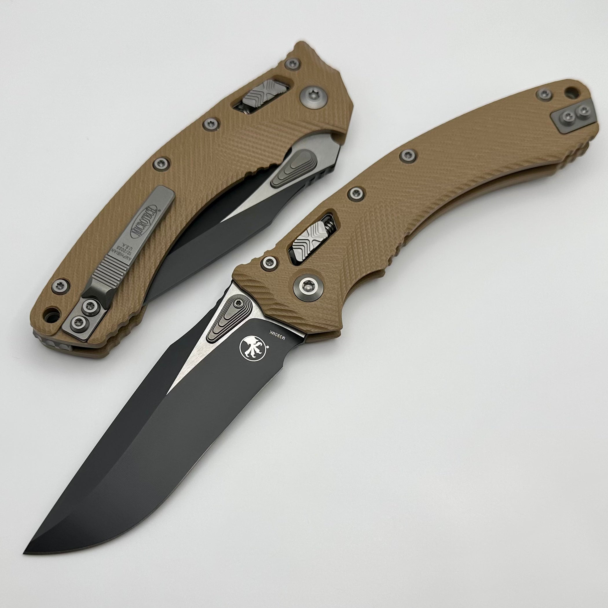 Microtech Amphibian RAM LOK - Premium Tactical Knife with G-10 Handle & M390MK Blade