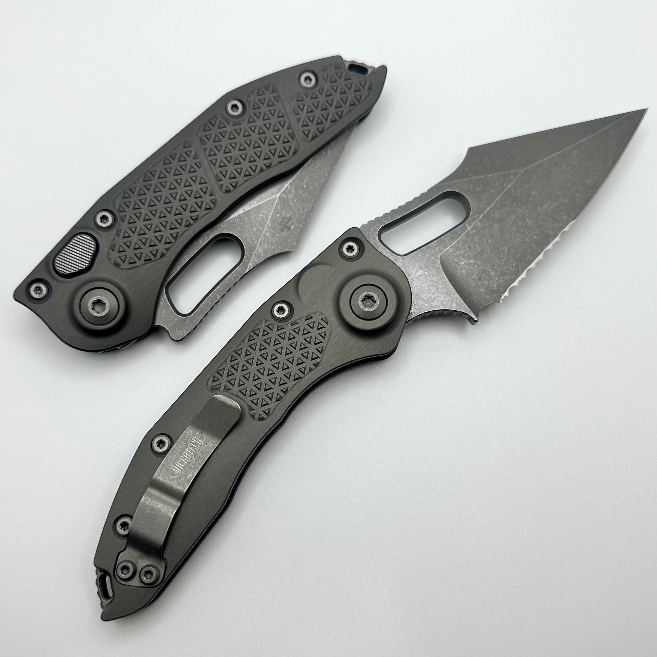 Microtech Borka Stitch Apocalyptic Tactical Knife - Premium M390 Blade