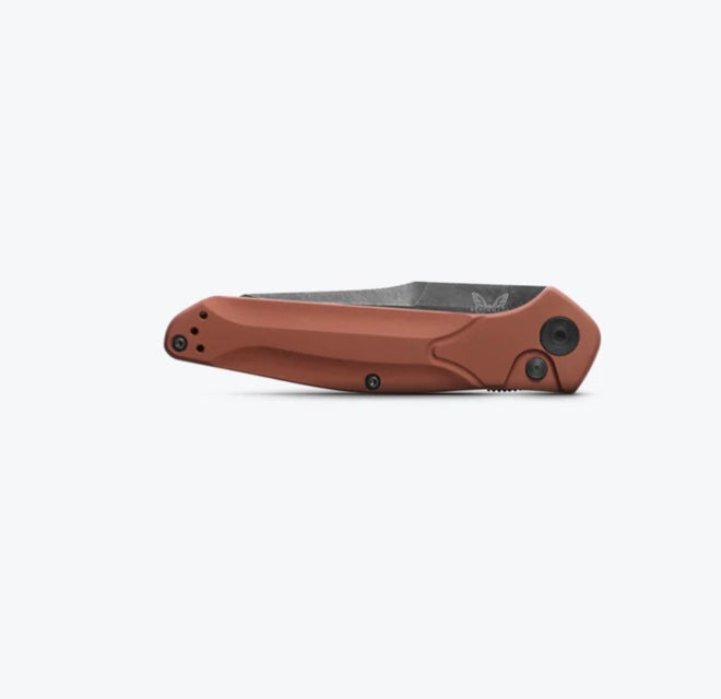 Benchmade Premium Auto Osborne Burnt Copper Aluminum & MagnaCut Knife 9400BK-03