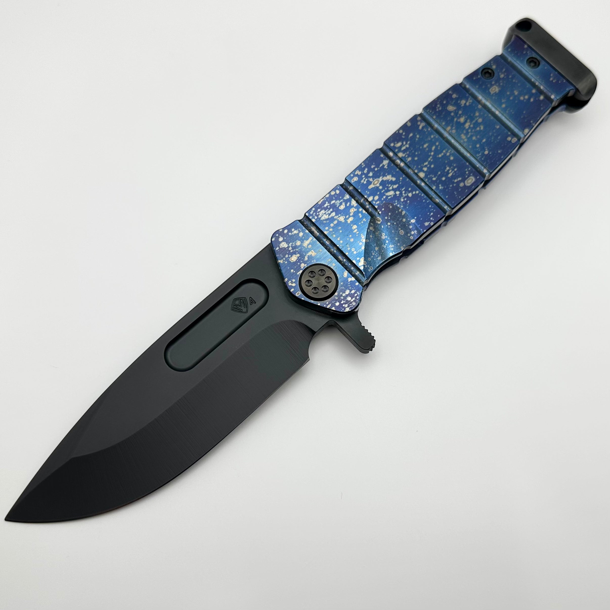 Medford Knife Fighter Flipper USMC Galaxy/Blue - Ultimate Tactical Folding Knife