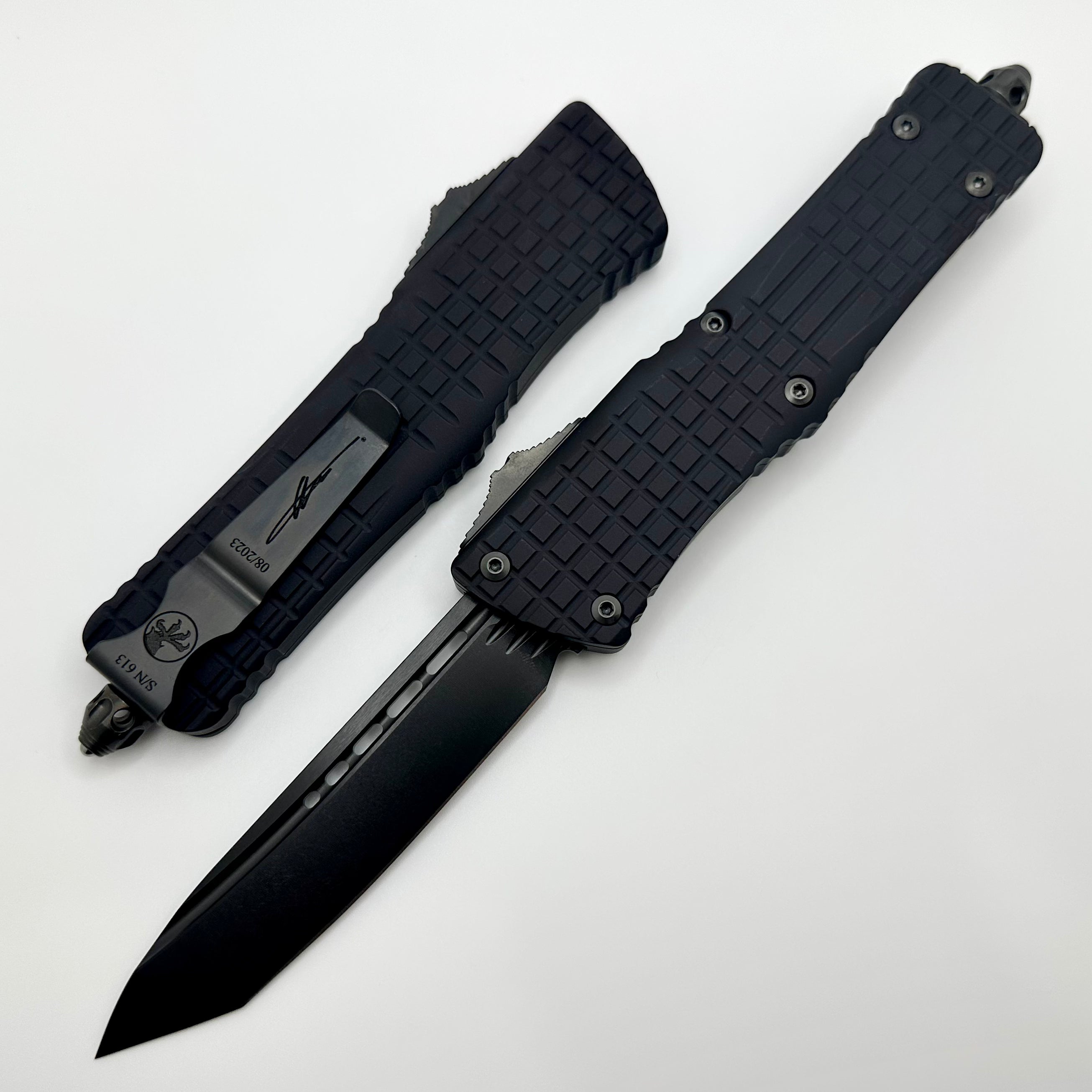 Microtech Combat Troodon Delta Frag Shadow Elite Tanto DLC Knife