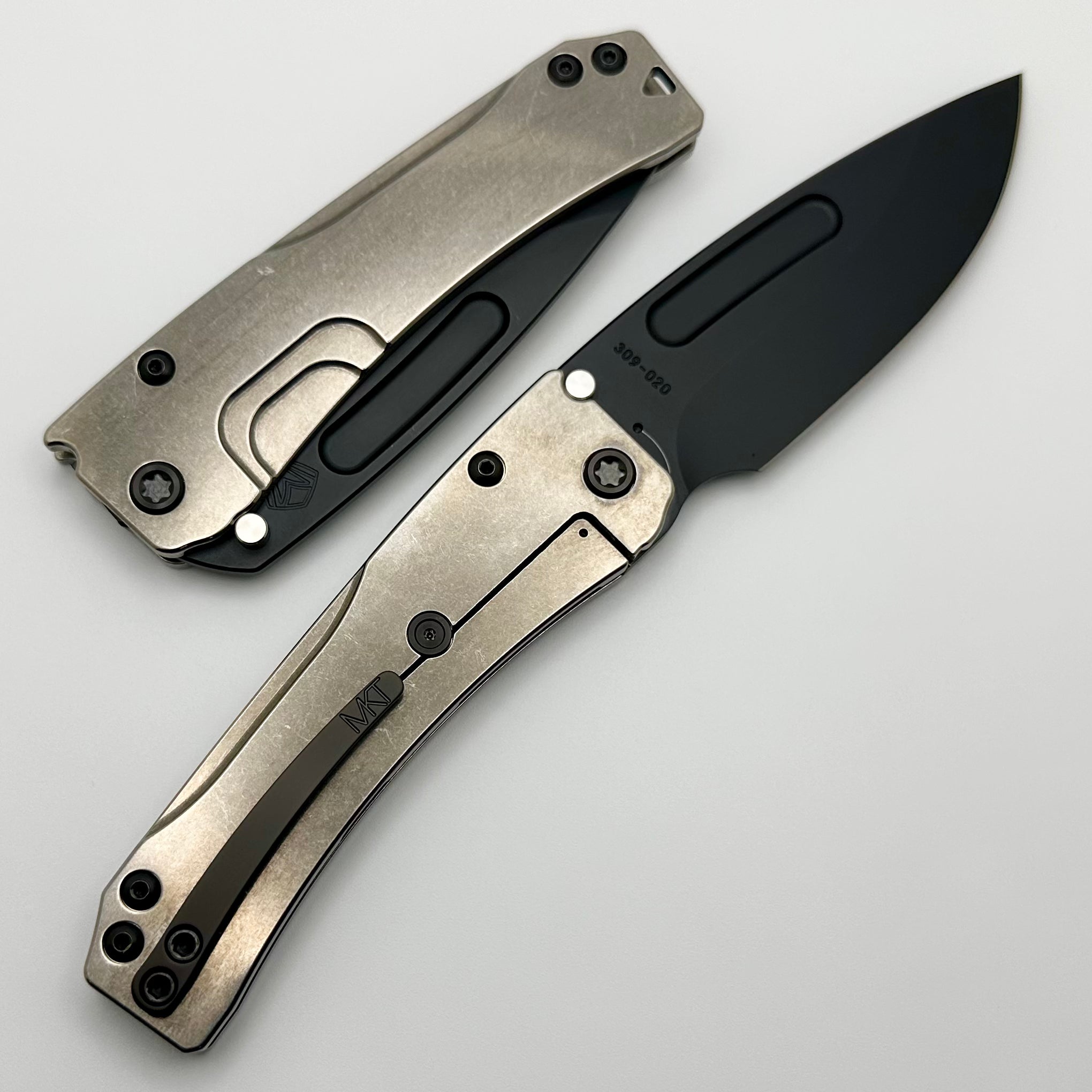 Medford Slim Midi DLC EDC Knife - Premium S45VN Blade & Tumbled Handles