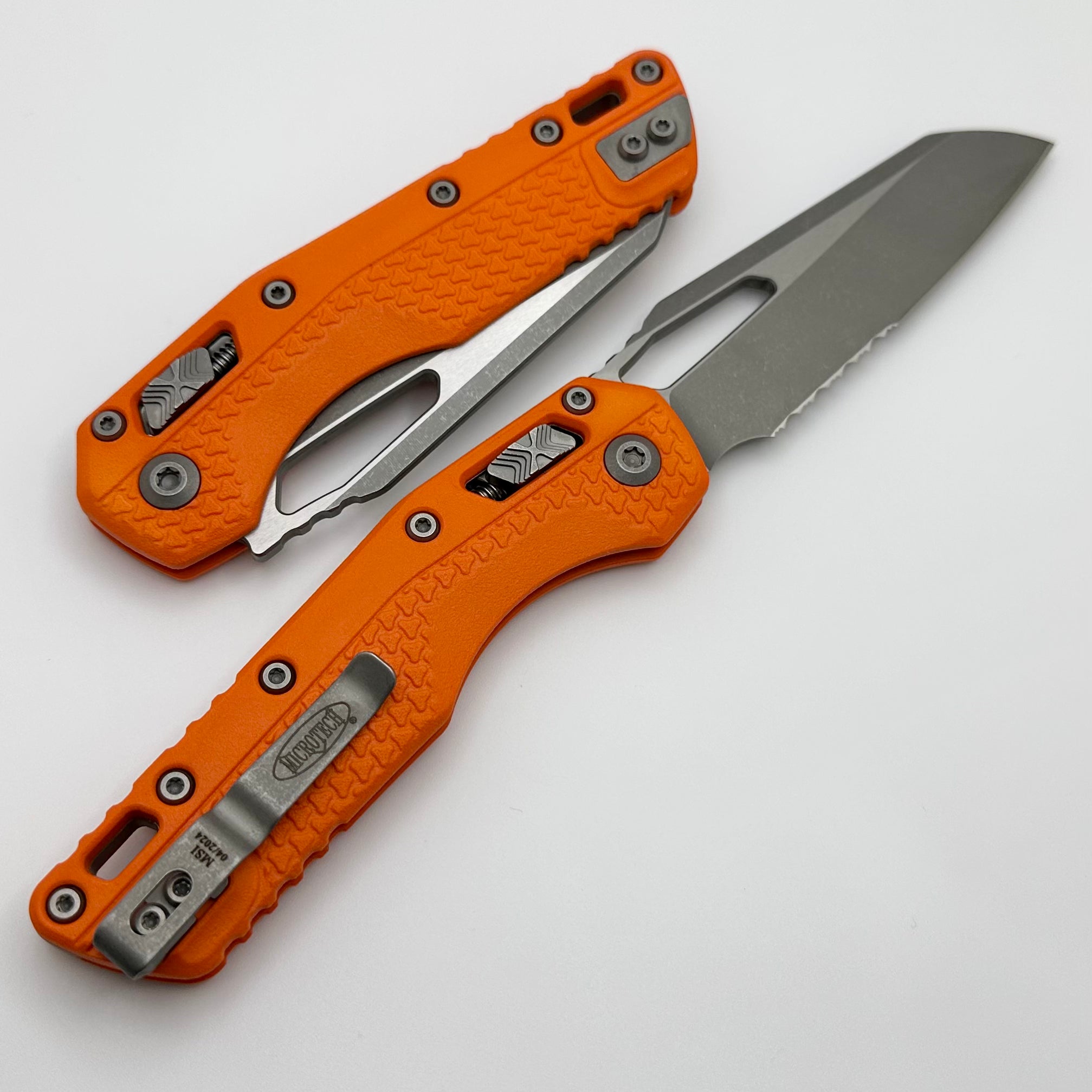 Microtech MSI RAM LOK Folding Knife - Premium M390MK Blade & Dark Earth Polymer Handle