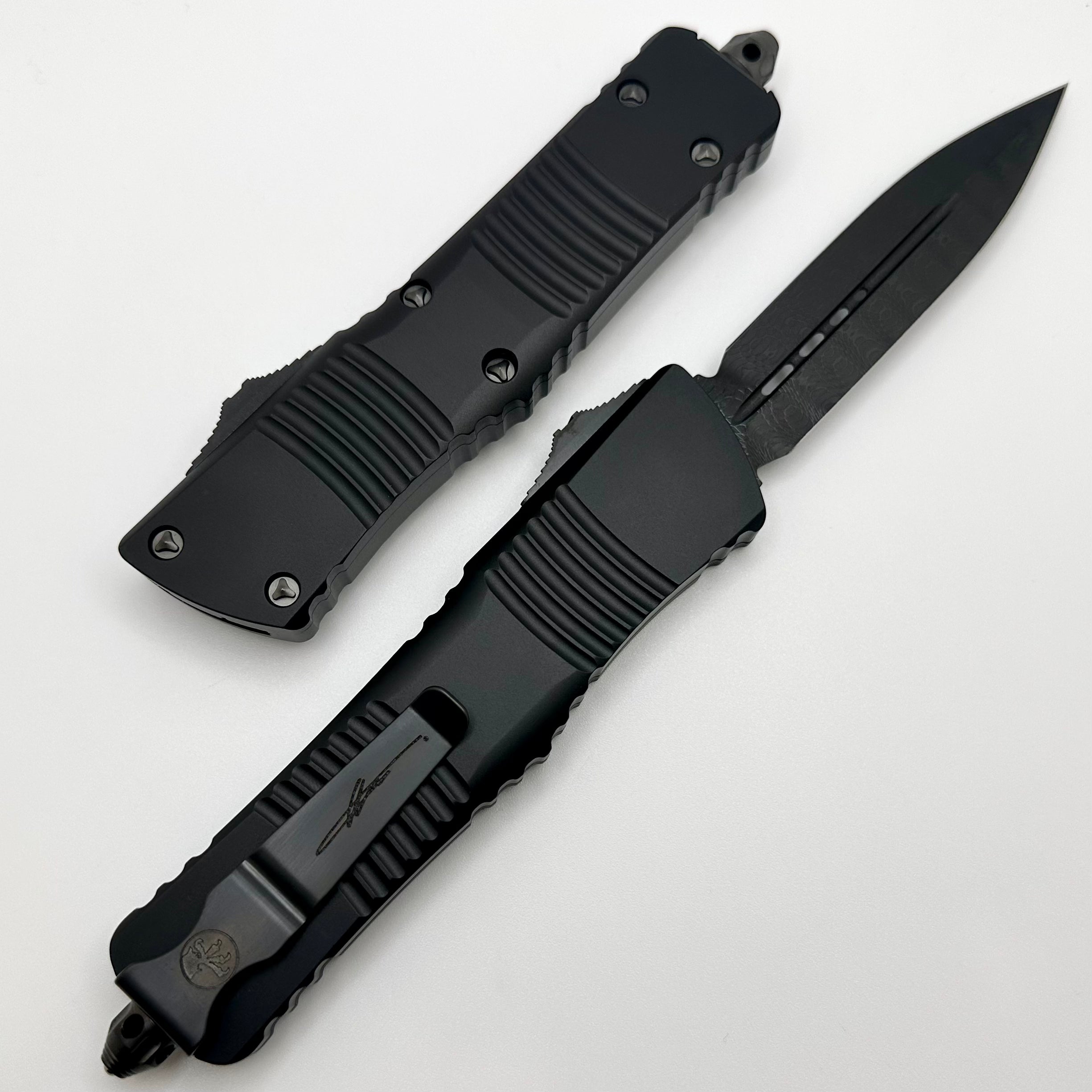 Ultimate Combat Troodon Shadow DLC Damascus Double Edge - Signature Series