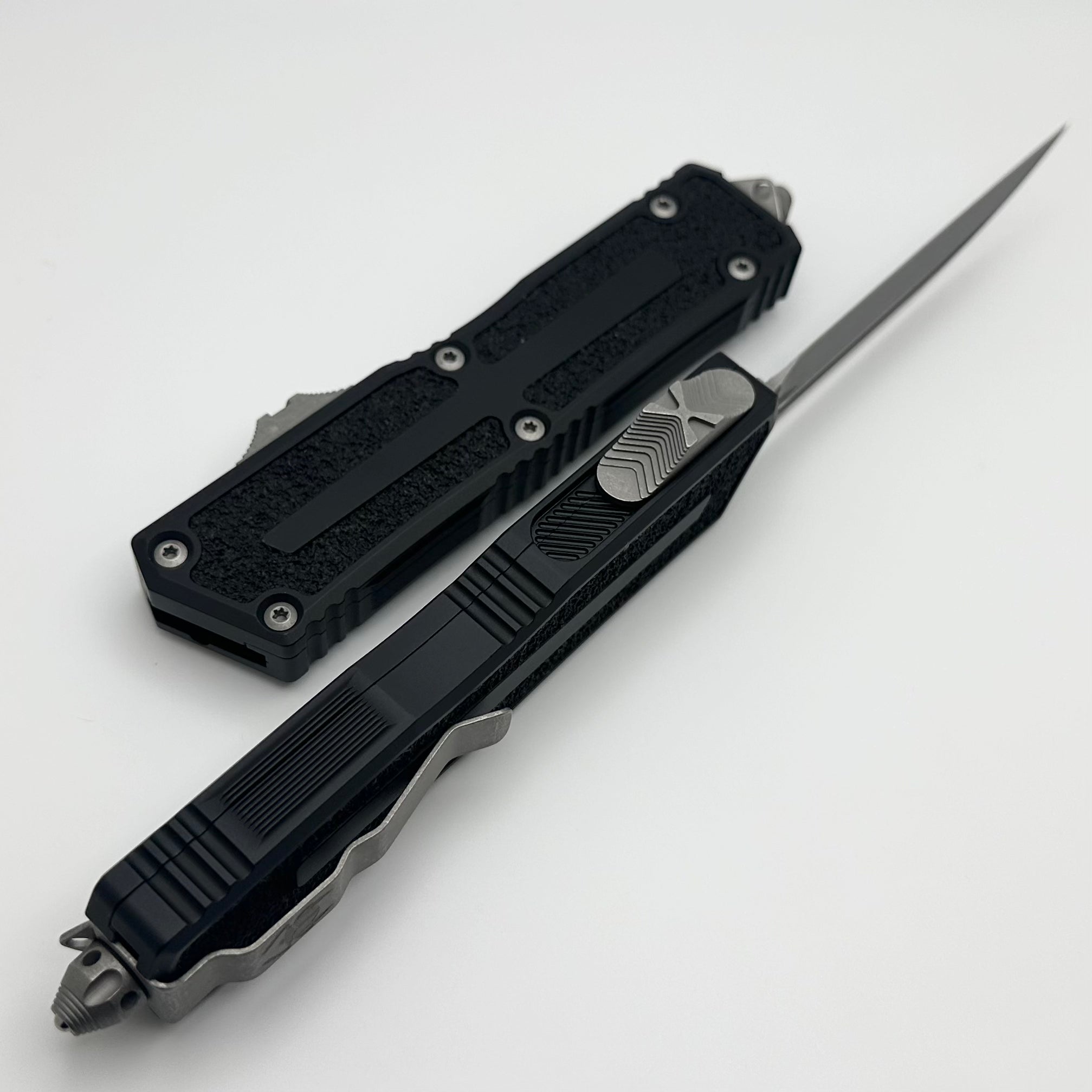 Microtech Scarab 2 Gen 3 D/E-S Apocalyptic Standard 1180-10AP | Premium OTF Knife